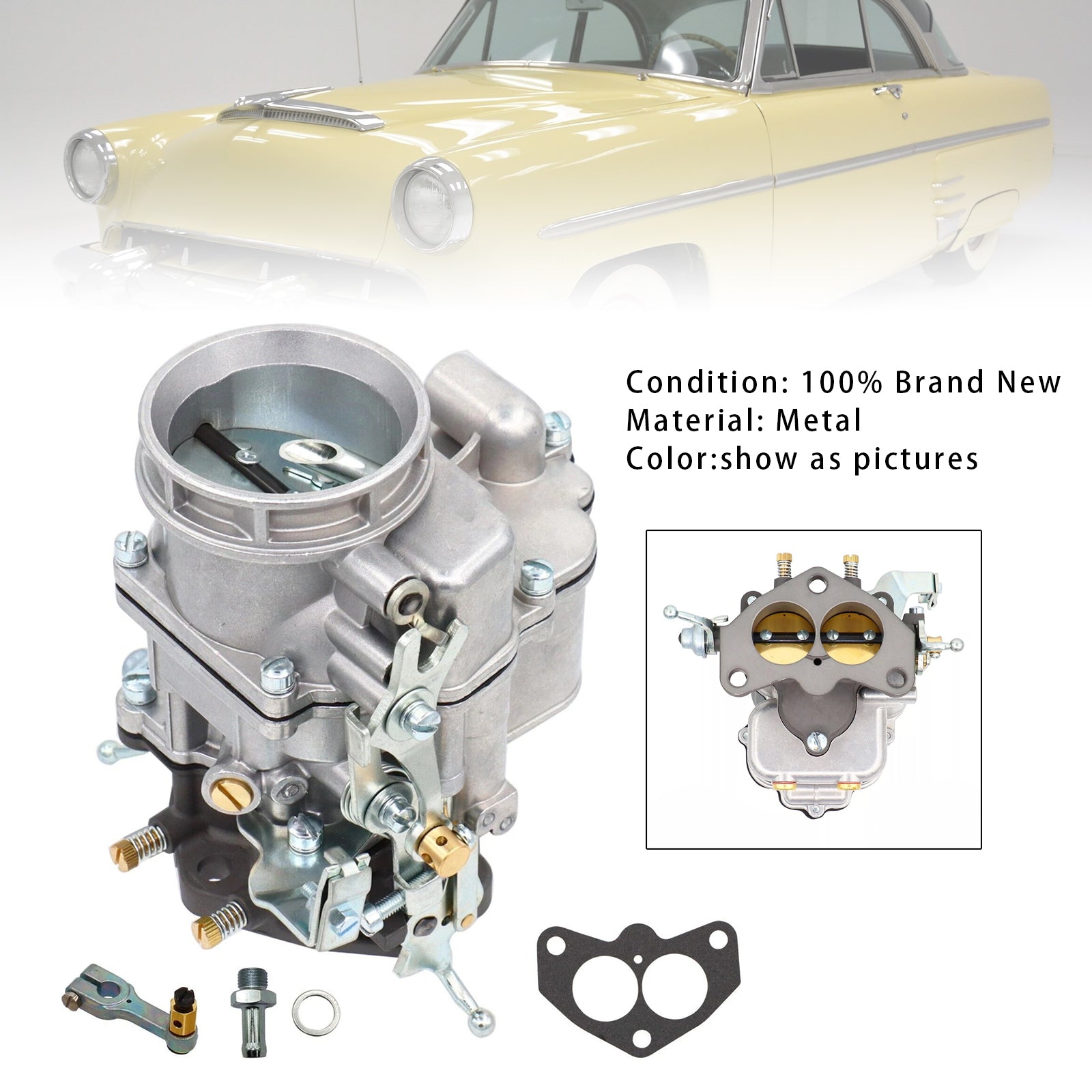 Carburetor For For 94 Ford V8 FlatHead 1939-1959 232"-279" engines