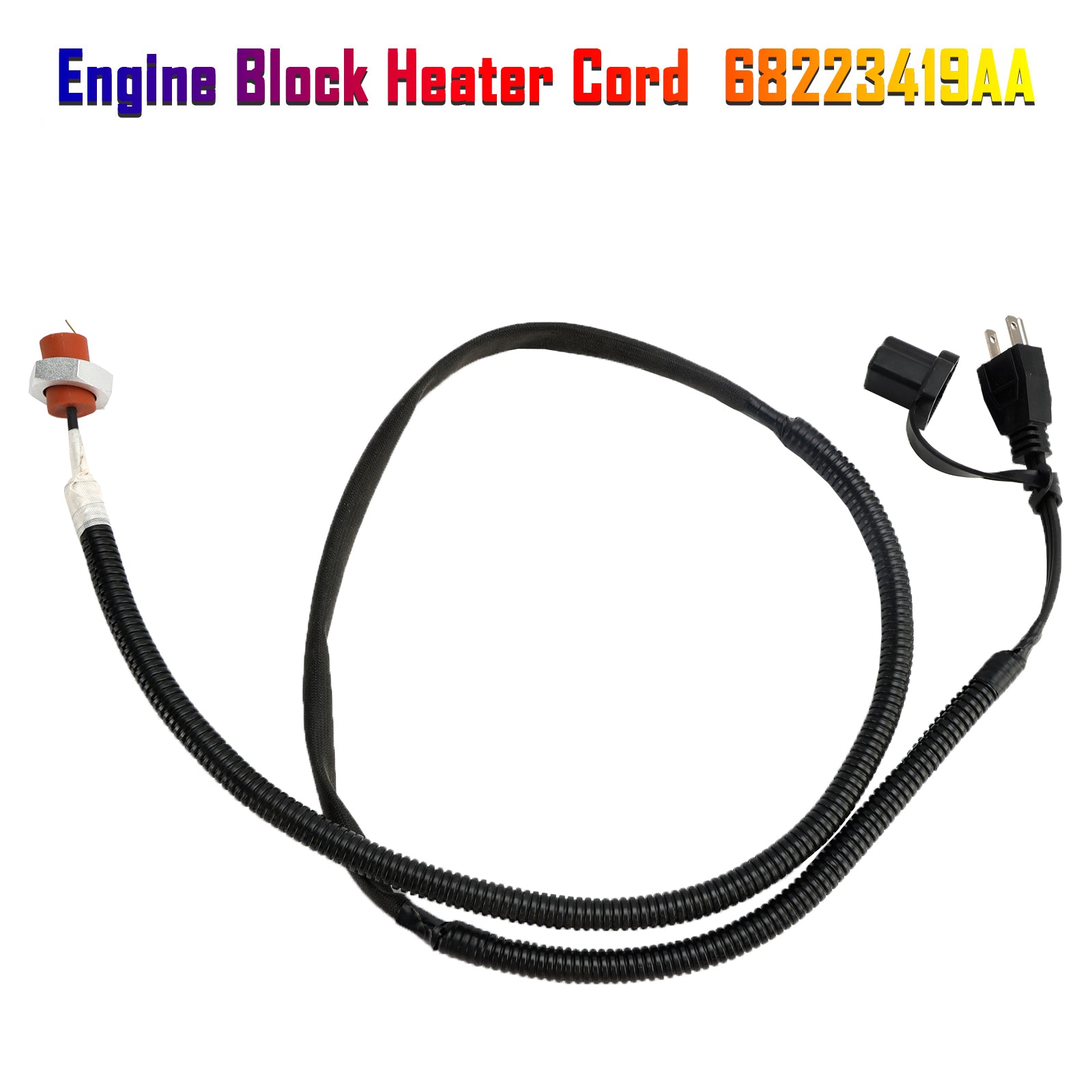 2013-2018 Dodge Ram 2500 3500 Engine Block Heater Cord 68223419AA