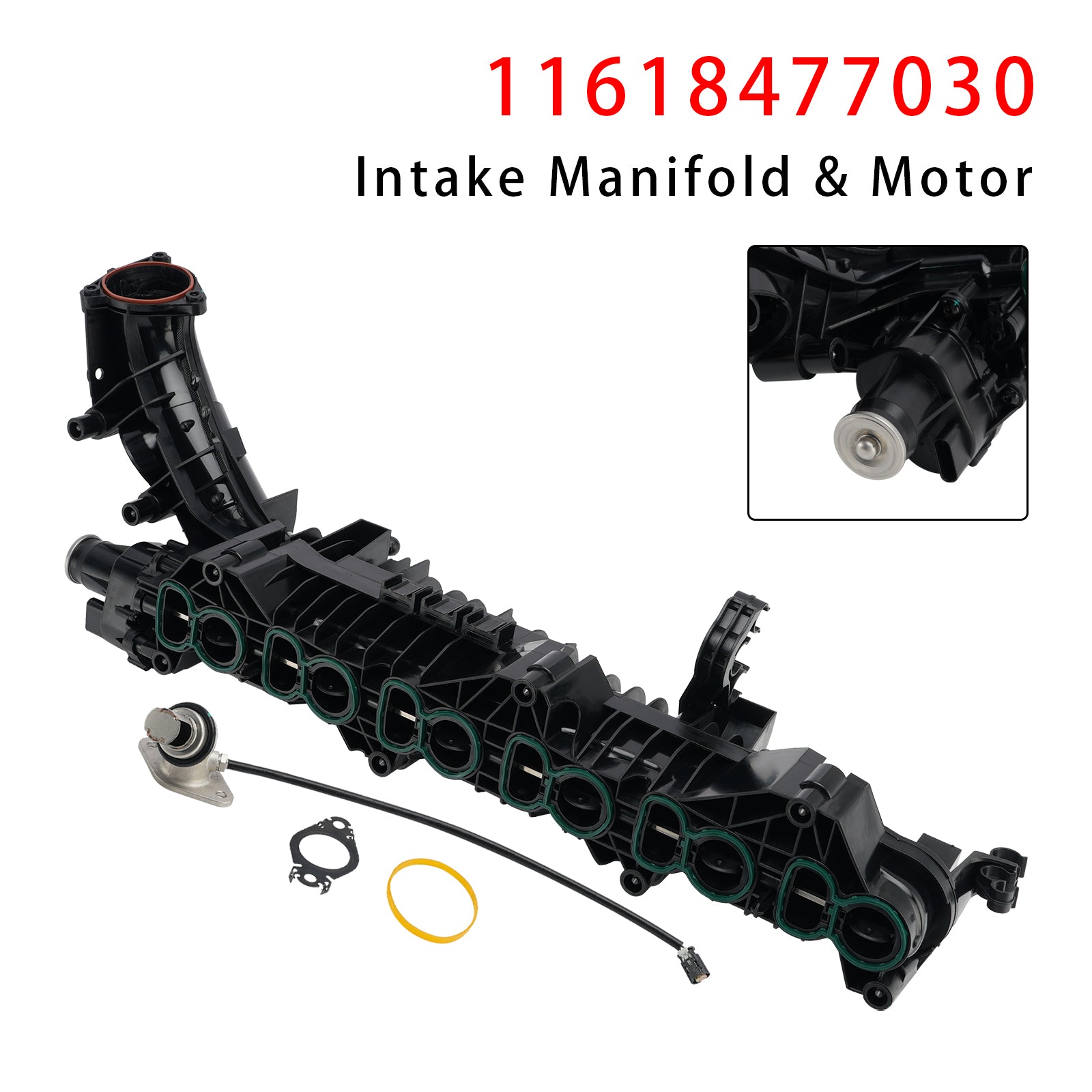 2015/09-2020/06 For BMW 7er G11, G12 730d xDrive 2993 ccm, 155 KW, 211 PS Inlet Intake Manifold With Motor 11618570228