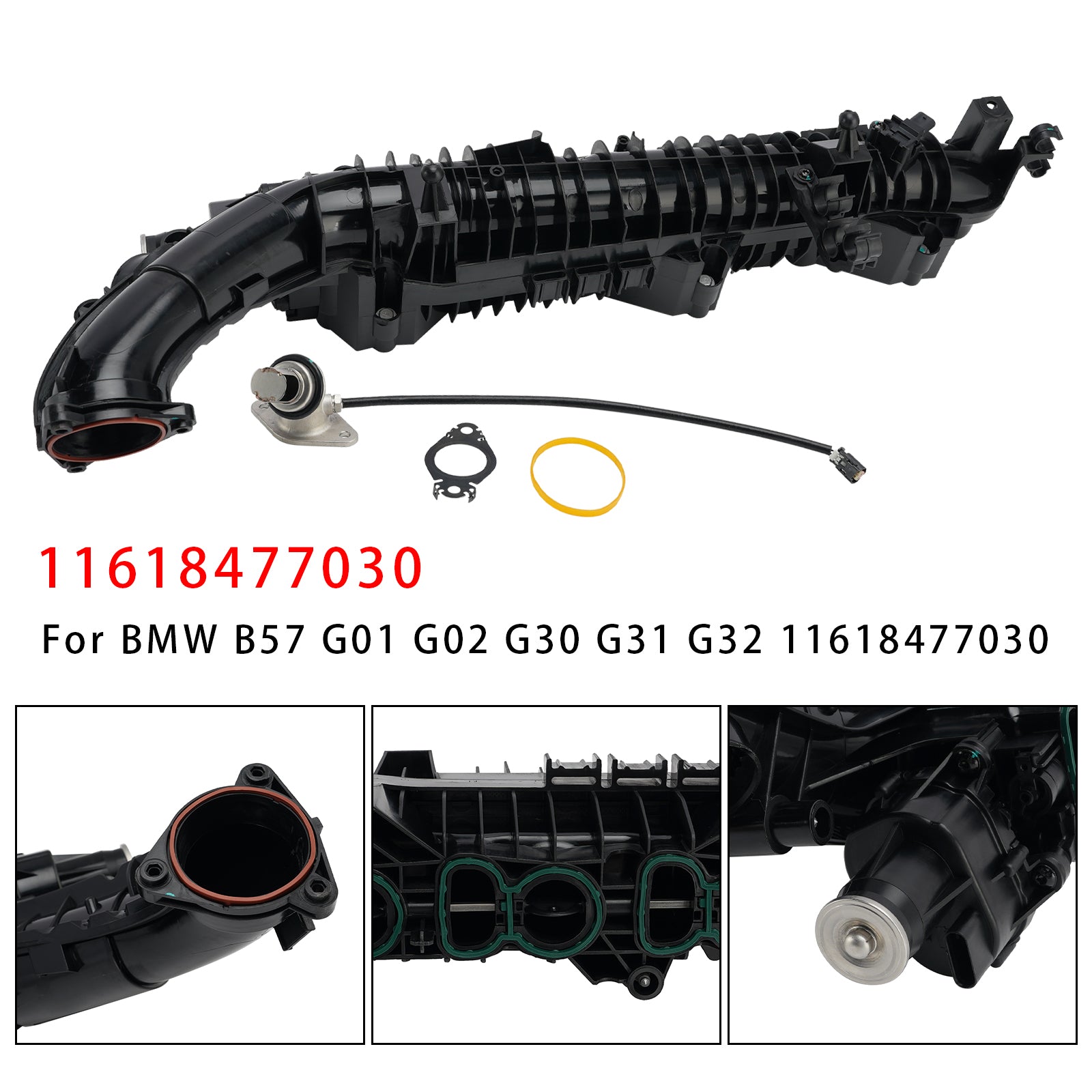 2017/06-2020/06 For BMW 6 Gran Turismo G32 630d 2993 ccm, 155 KW, 211 PS Inlet Intake Manifold With Motor 11618570228