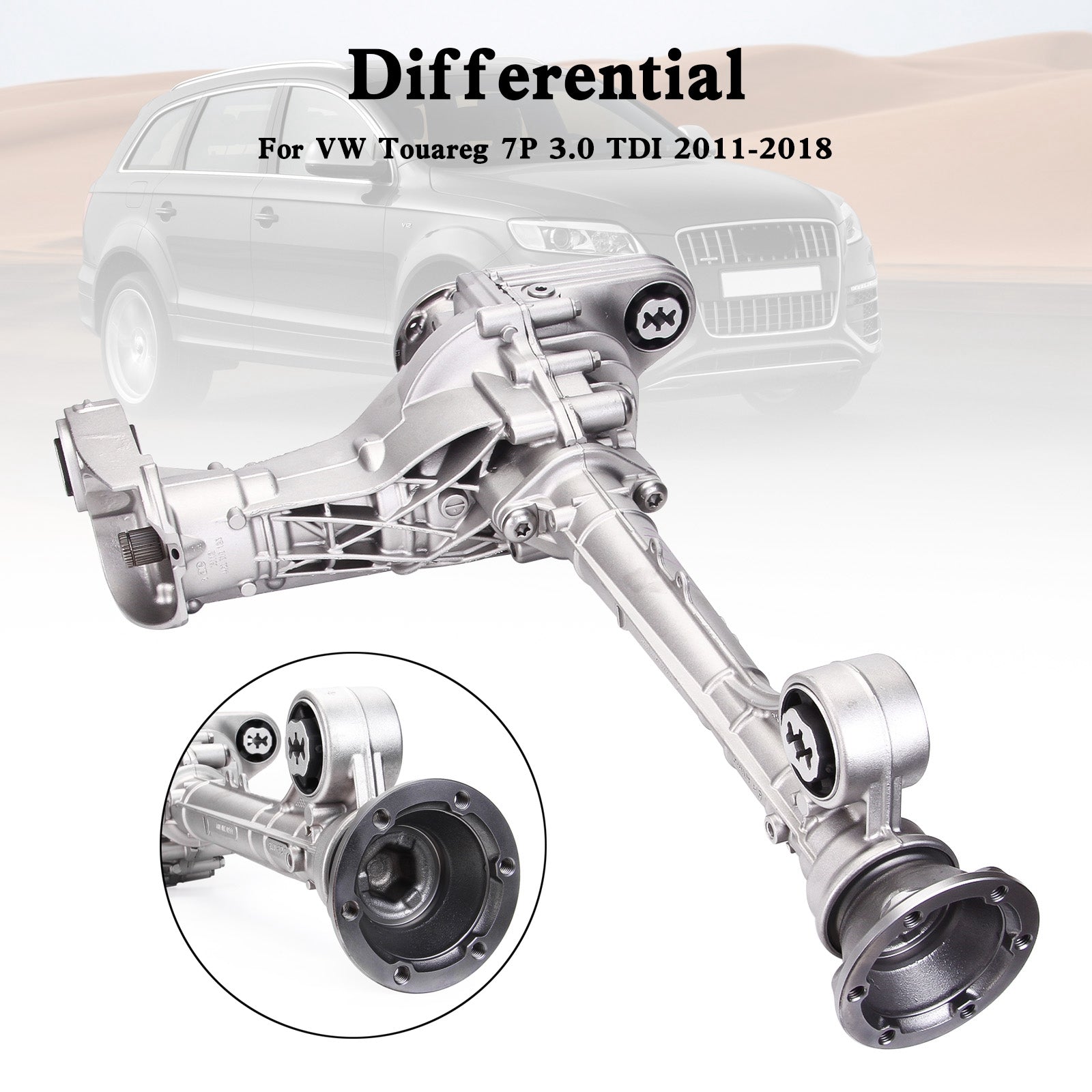 0BM409505L VW Touareg 7P Q7 4L 3.0 TDI Front Axle Differential Transmission