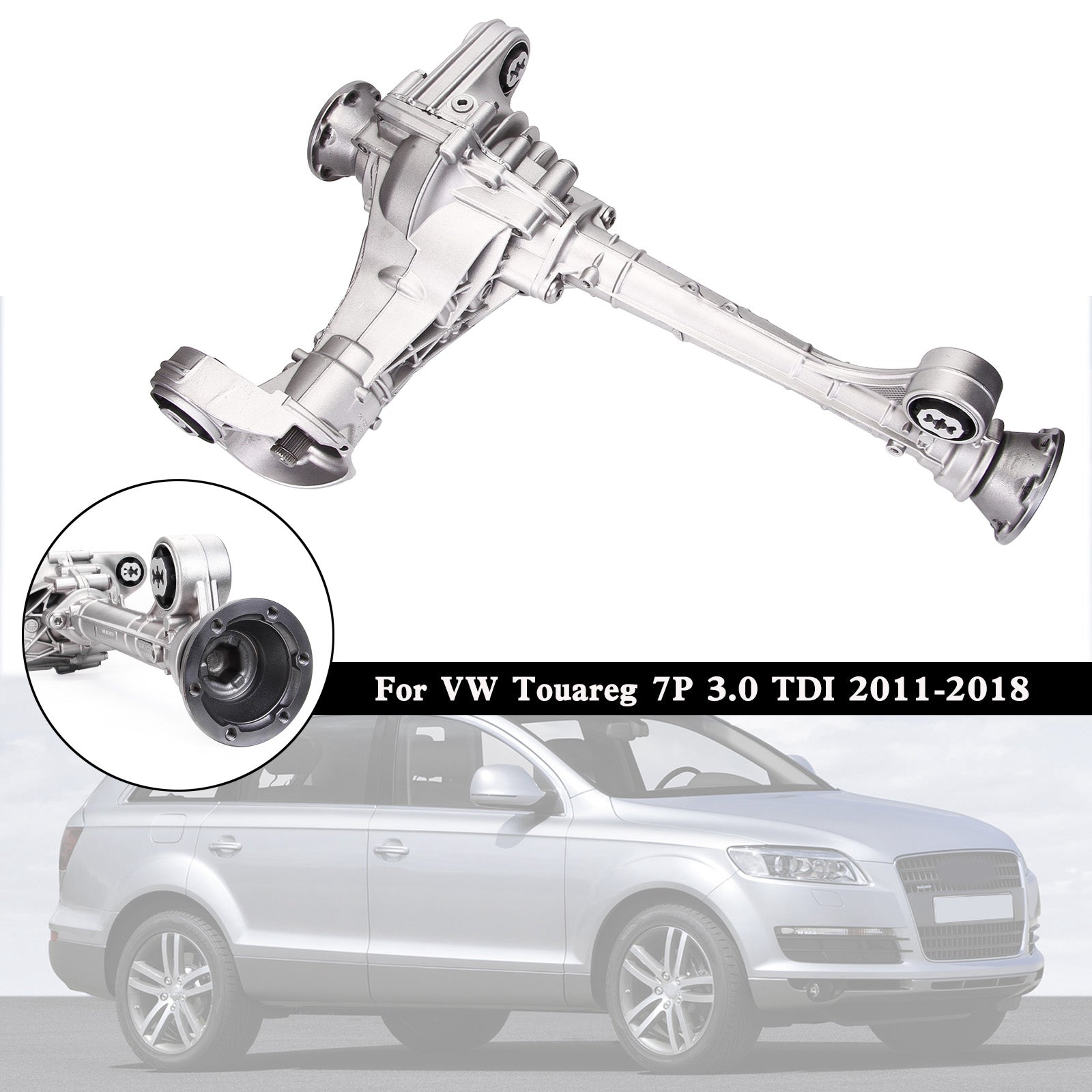 0BM409505L VW Touareg 7P Q7 4L 3.0 TDI Front Axle Differential Transmission