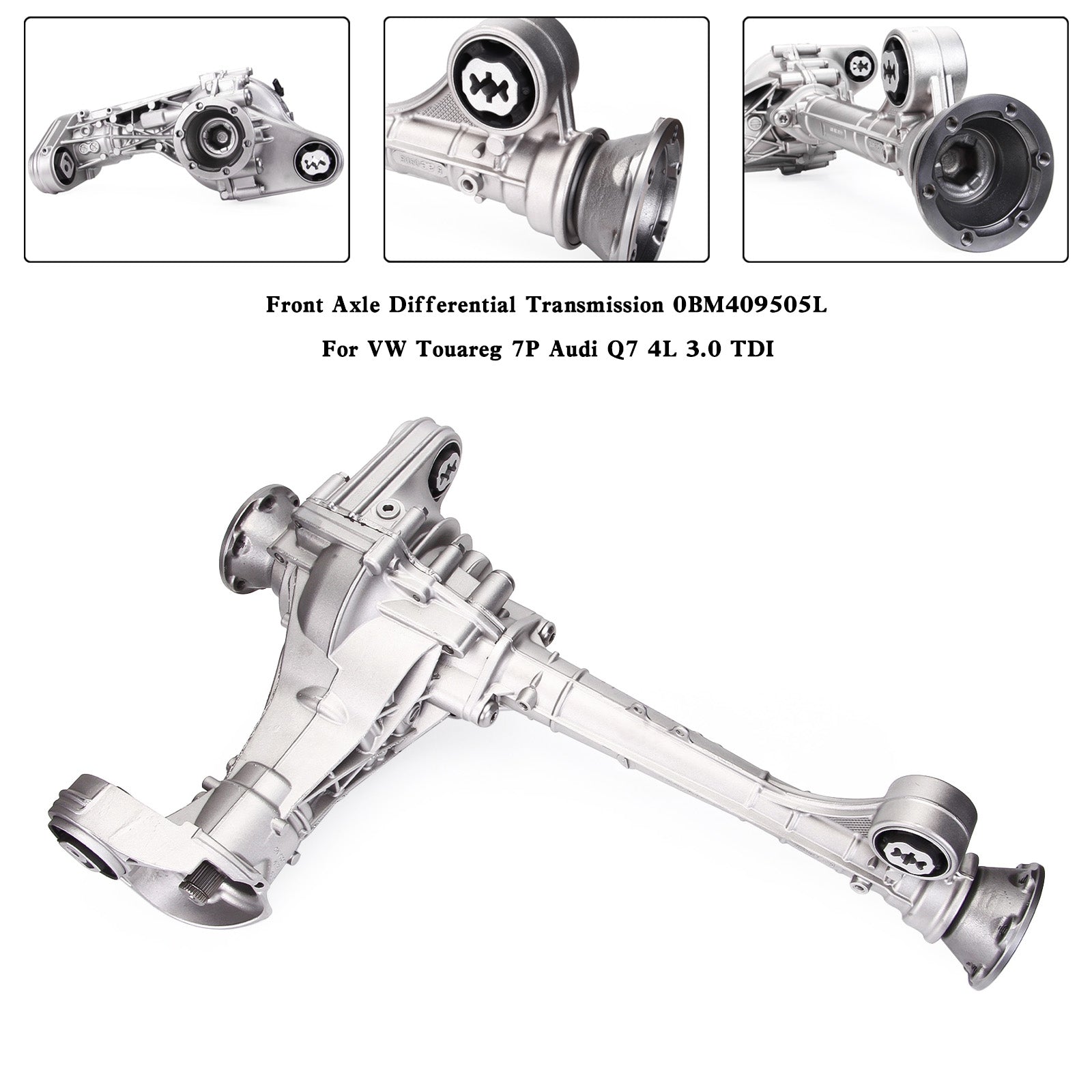 0BM409505L VW Touareg 7P Q7 4L 3.0 TDI Front Axle Differential Transmission
