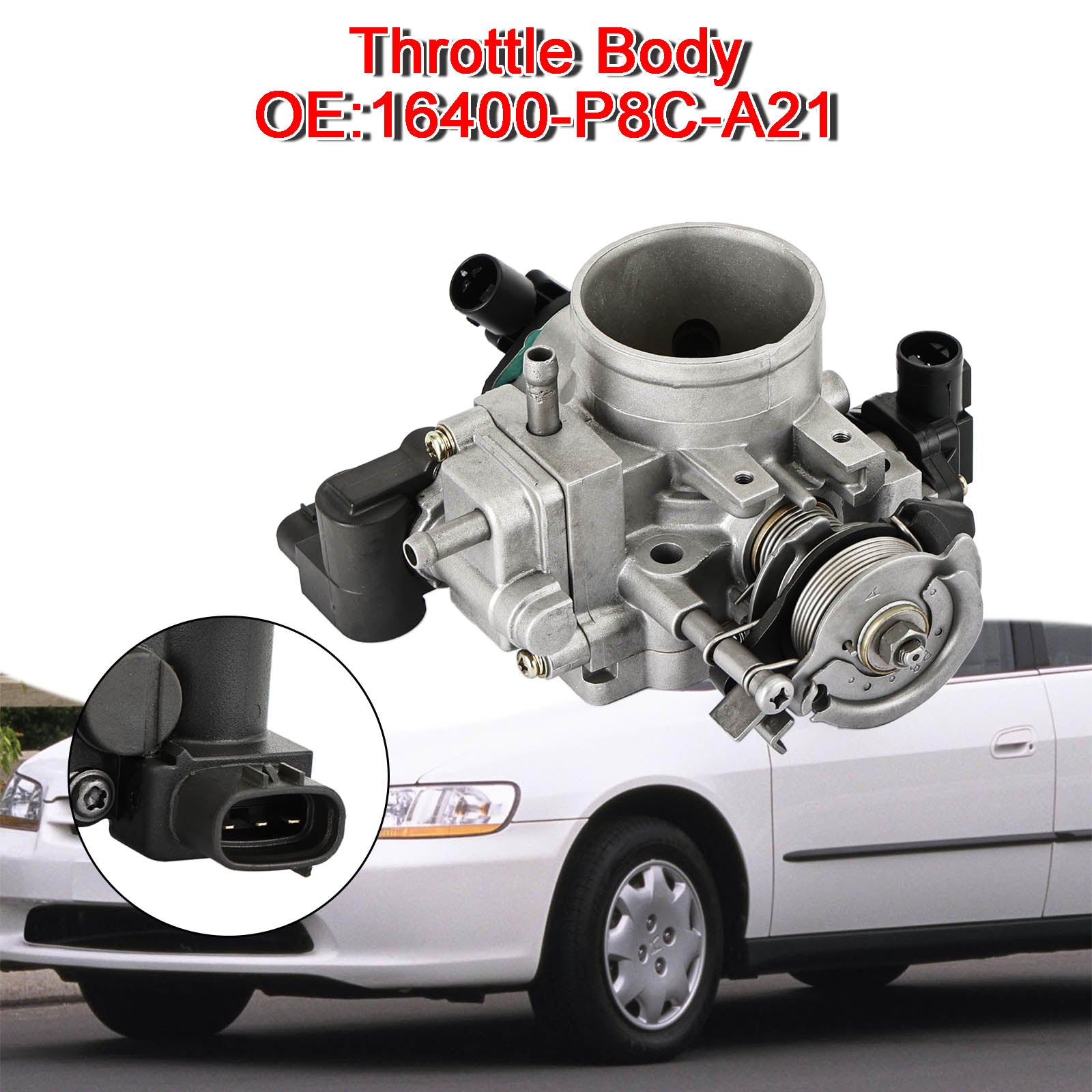1998-2001 Honda Accord 3.0L 2.3L Throttle Body Assembly 16400-P8C-A21 Fedex Express