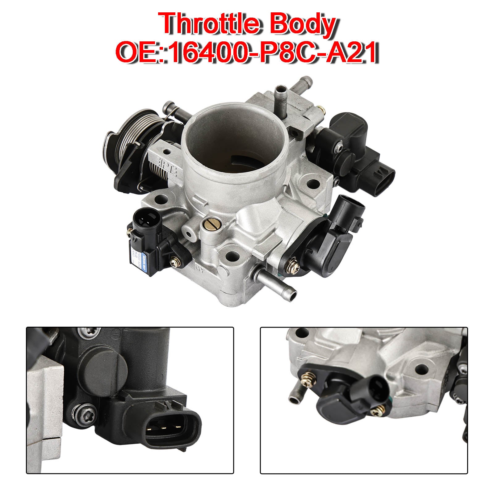 1998-2001 Honda Accord 3.0L 2.3L Throttle Body Assembly 16400-P8C-A21 Fedex Express