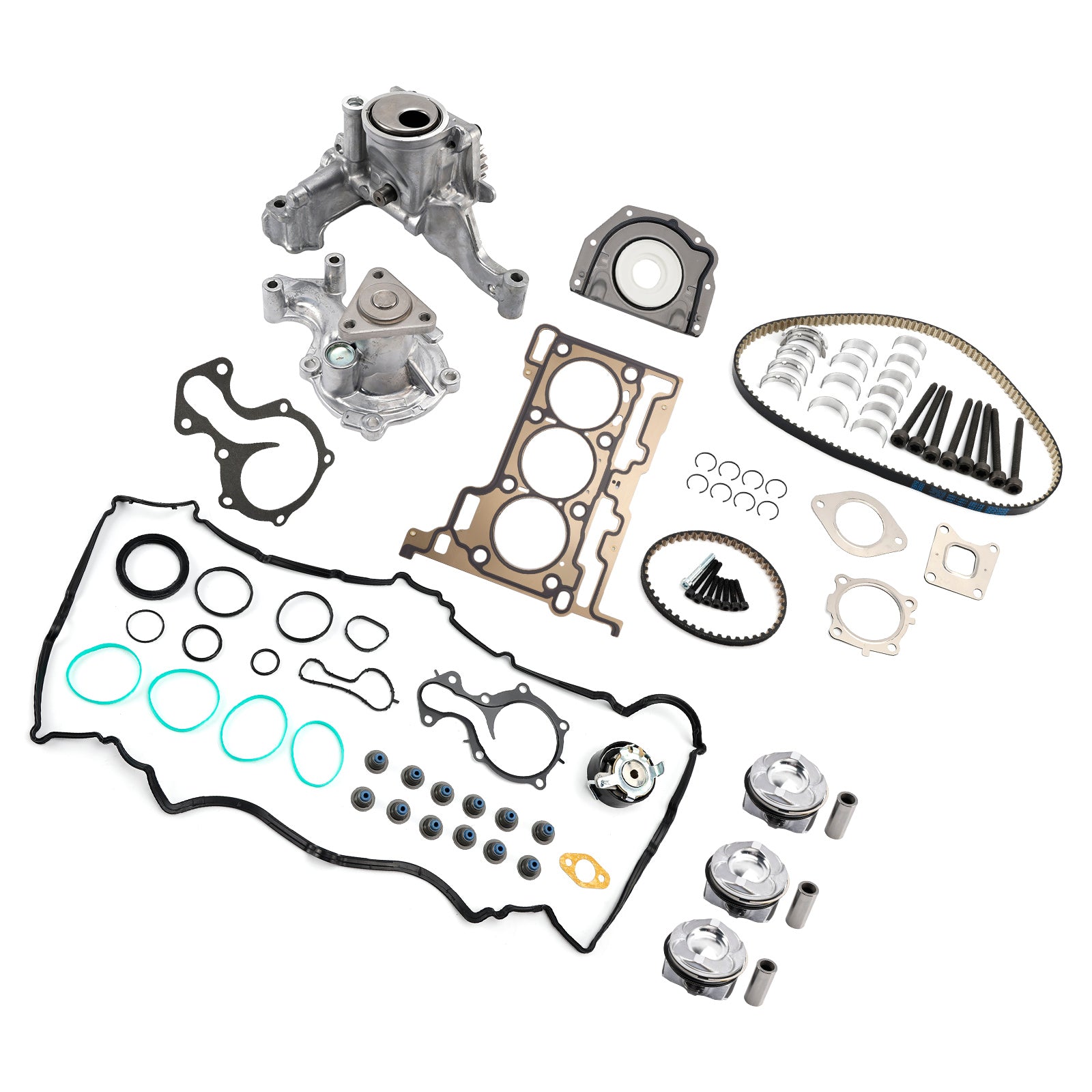Ford B-Max, C-Max, Ecosport, Fiesta, Focus, Mondeo, Transit Connect, Transit Courier, Tourneo Connect, Tourneo Courier 1.0 Ecoboost Full Engine Rebuild Kit