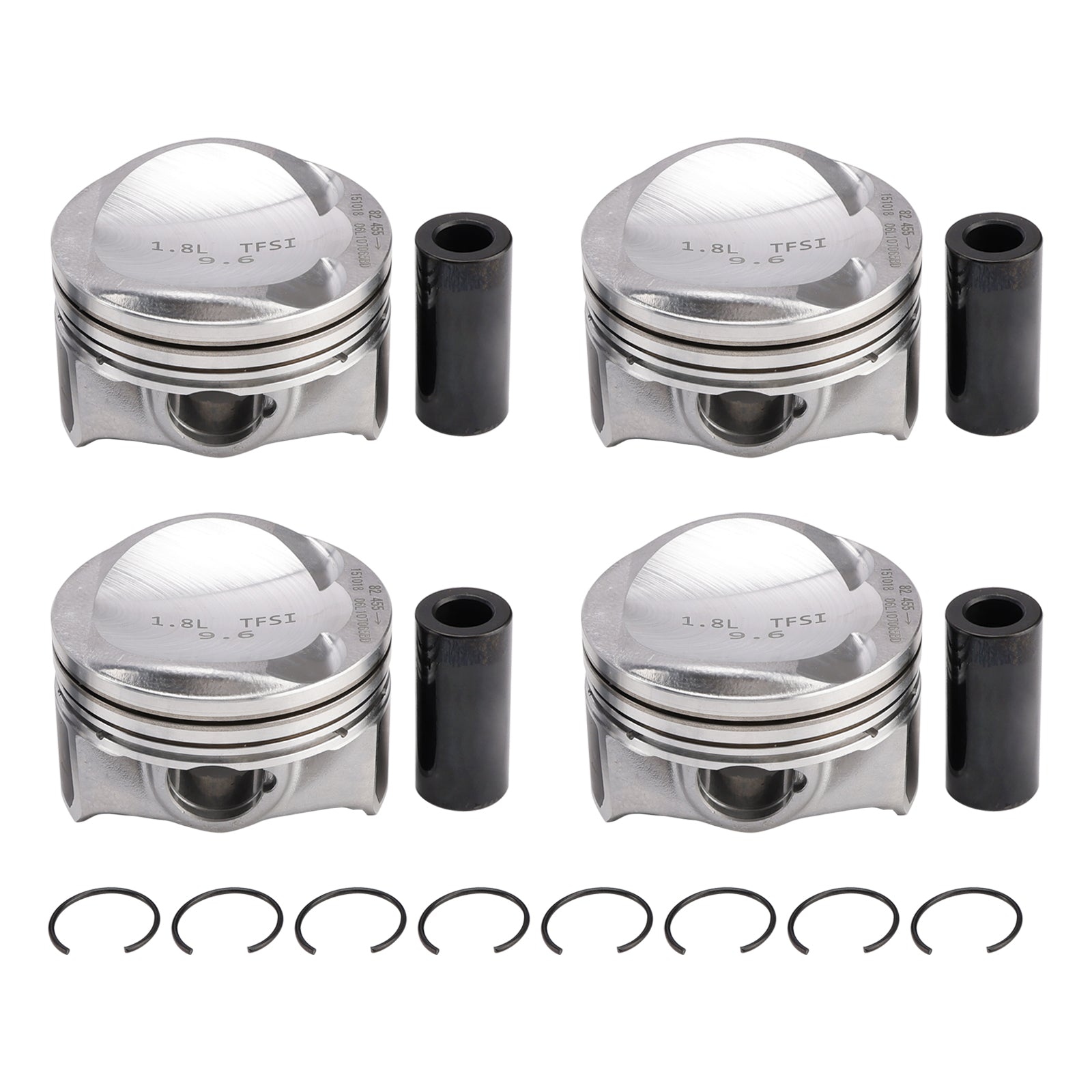2008-2011 AUDI A5 1.8 TFSI CDHB Engine Pistons Overhaul Rebuild Kit 06H107065CP 06H109509Q