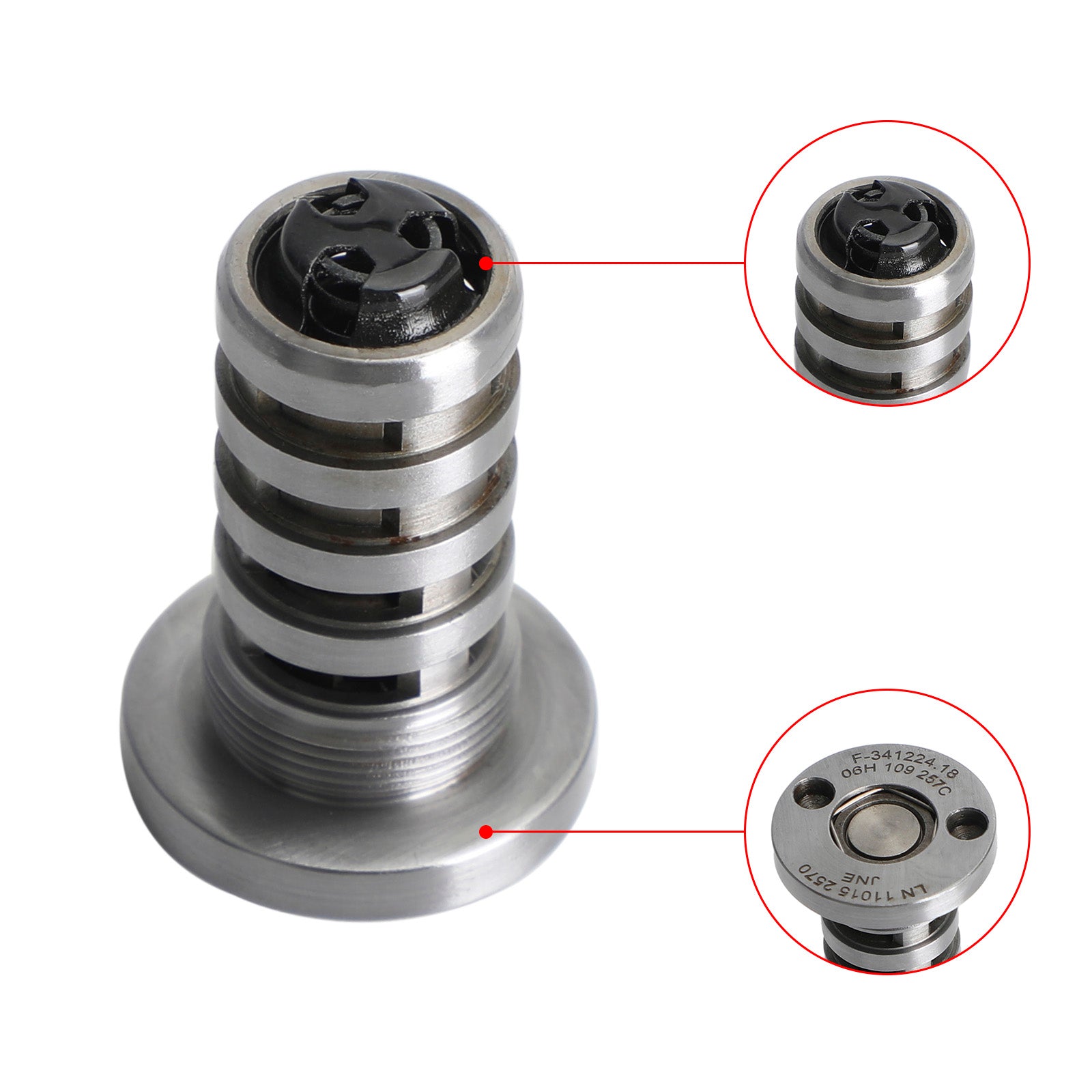 2016-2018 Audi A6 A7 1.8T 2.0T Intake Camshaft 06K109021 with Control Valve