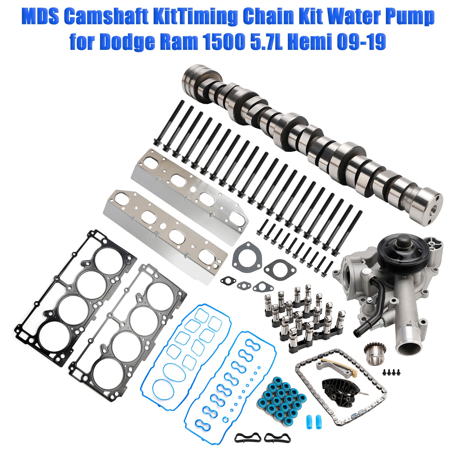 Dodge Ram 1500 5.7L Engine 2009-2010 MDS Camshaft KitTiming Chain Kit Water Pump Generic