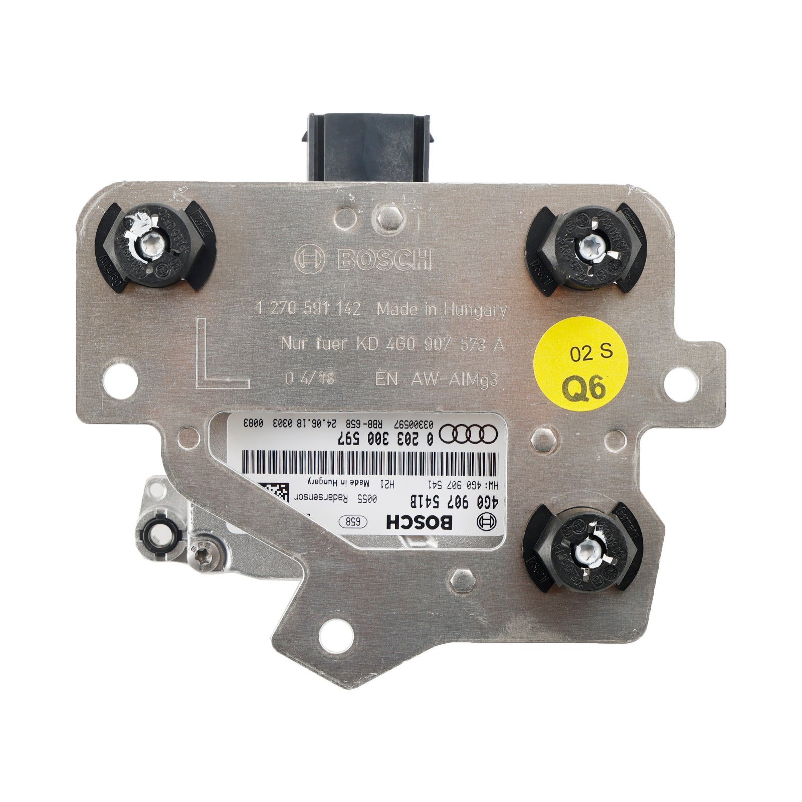 아우디 A6 A7 2016-2018 좌측 크루즈 컨트롤 거리 레이더 센서 4G0907541B