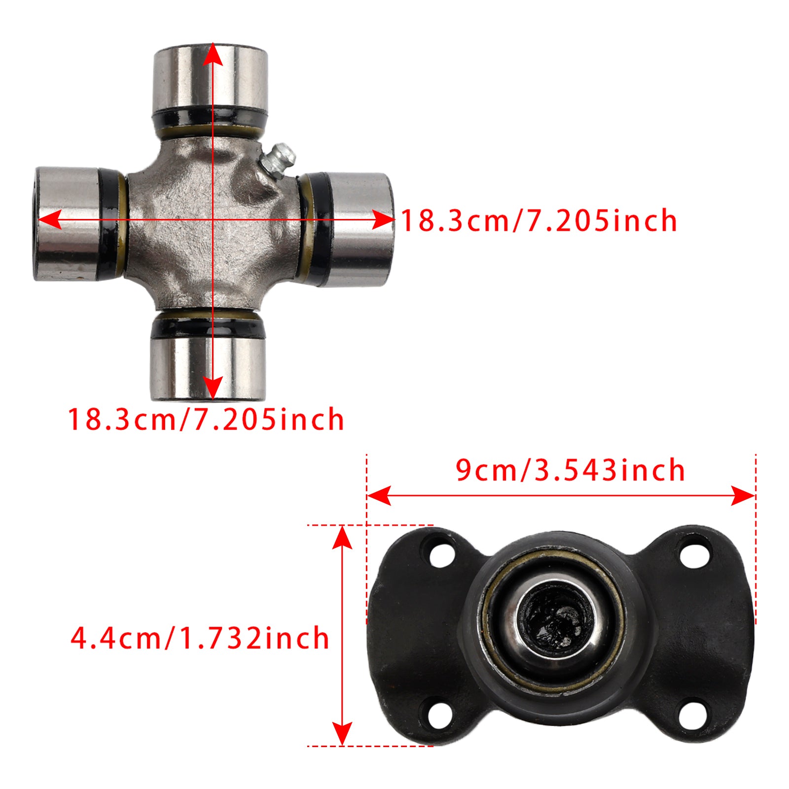 1984-2001 Jeep Cherokee XJ Double Cardan Joint 211355X + 5-153X