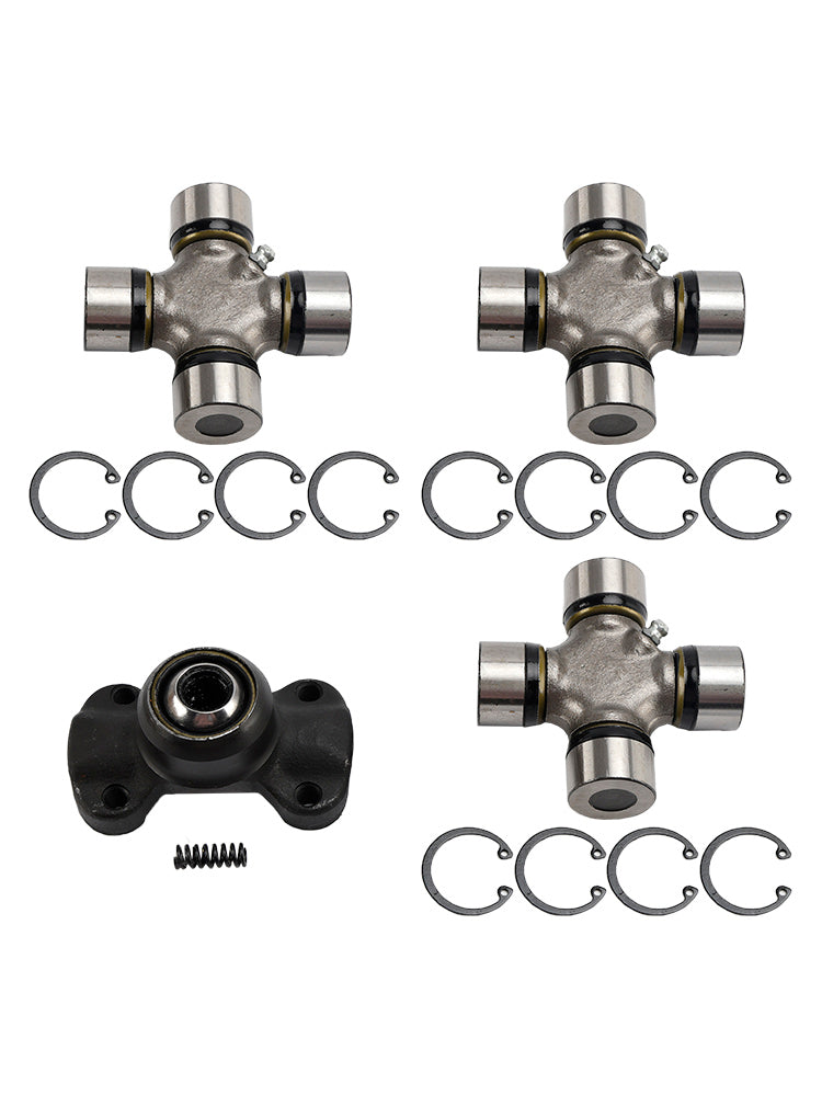 Double Cardan Joint 211355X + 5-153X For Jeep Wrangler Cherokee XJ TJ