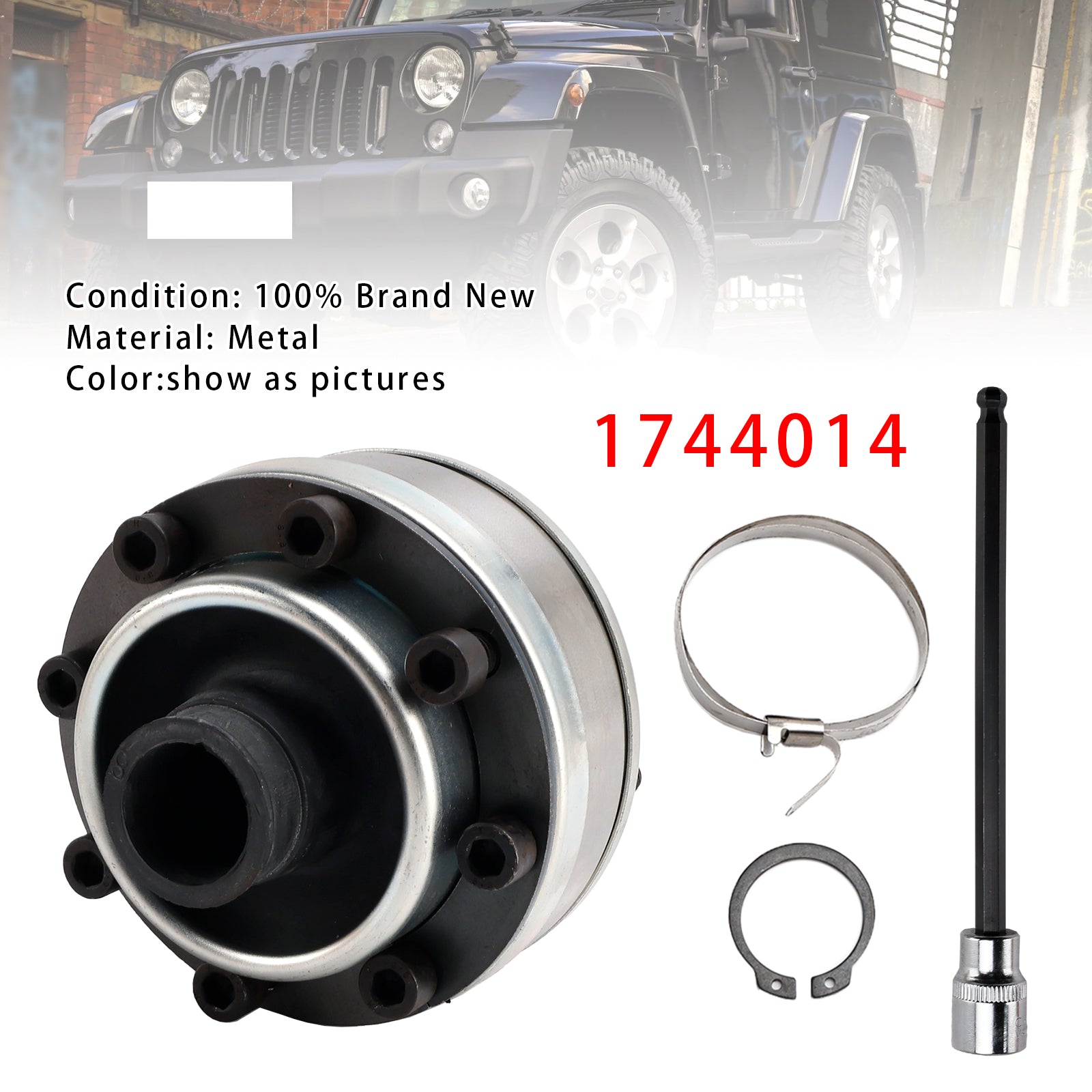 CV Joint Kit 1744014 For JK Wrangler