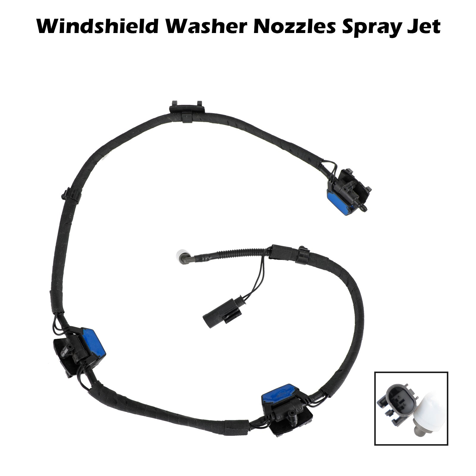 Windshield Washer Nozzles Spray Jet for BMW F10 F11 F18 61667205117 61667205118 Generic