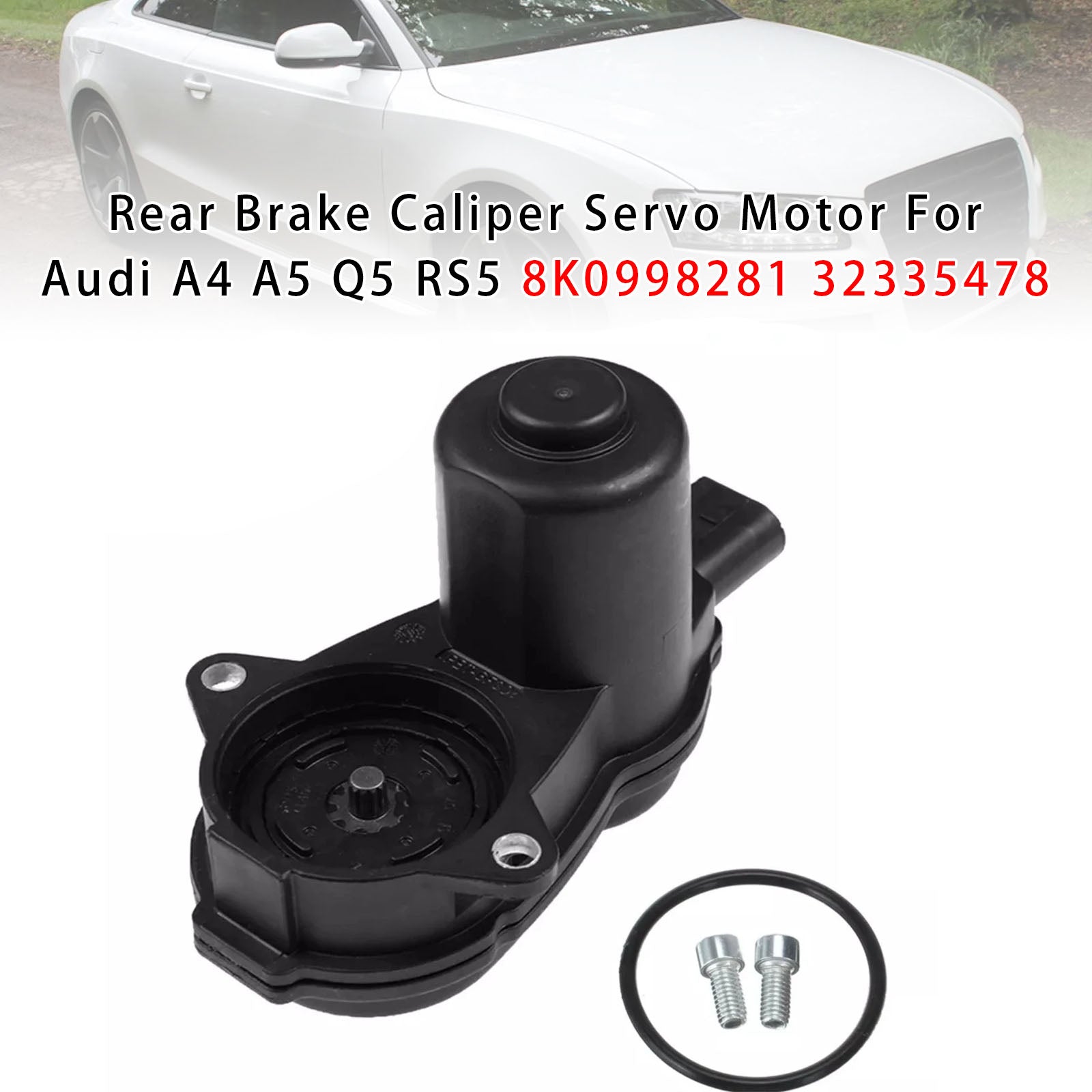 Rear Brake Caliper Servo Motor For Audi A4 A5 Q5 RS5 8K0998281 32335478