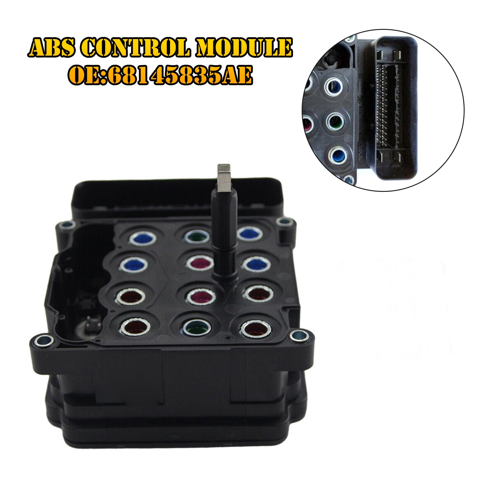 Unprogrammed 68145835AE ABS Control Module For Jeep Wrangler 2012-2014 3.6L