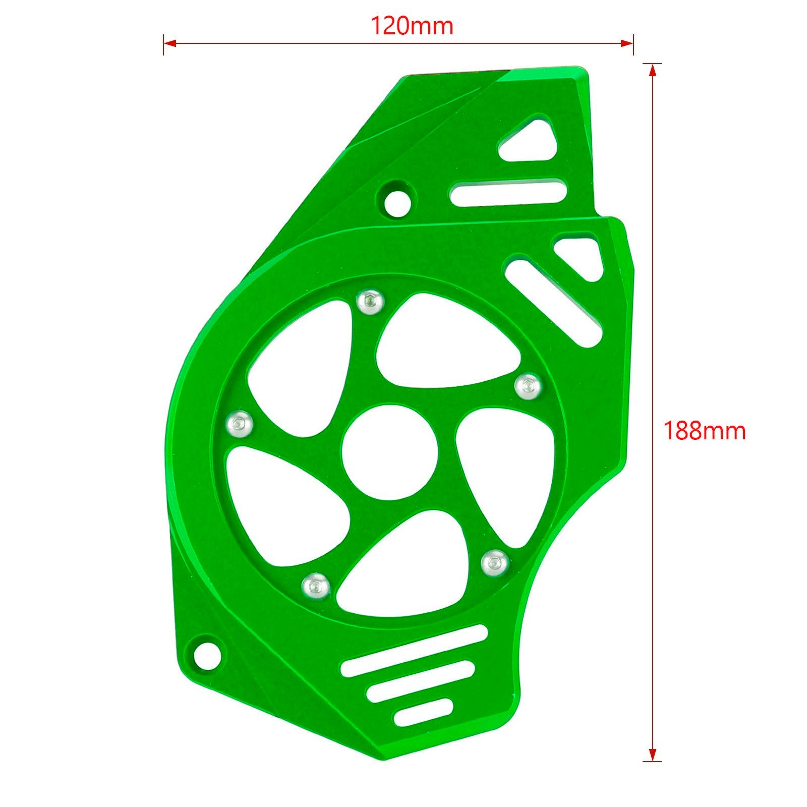 Kawasaki Ninja Vulcan 650 ER-6N Protección de la cubierta de la cadena de la cubierta del piñón