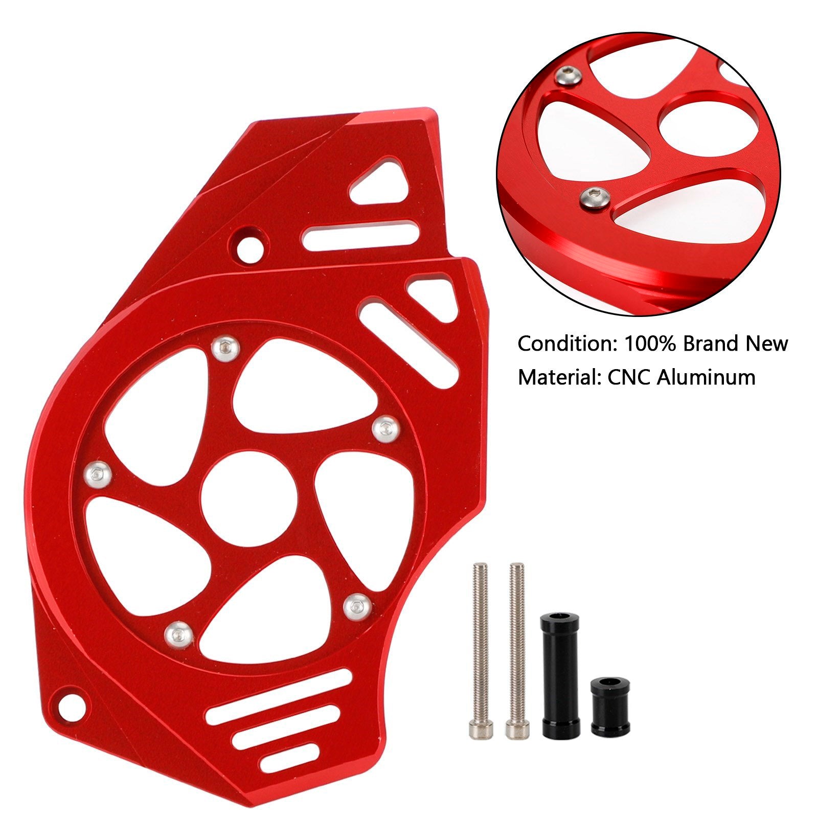 Kawasaki Ninja Vulcan 650 ER-6N Protección de la cubierta de la cadena de la cubierta del piñón