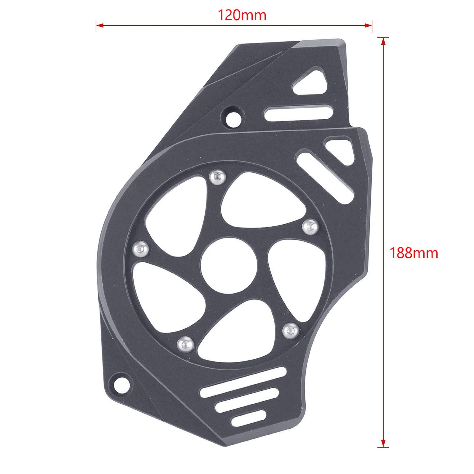Kawasaki Ninja Vulcan 650 ER-6N Protección de la cubierta de la cadena de la cubierta del piñón