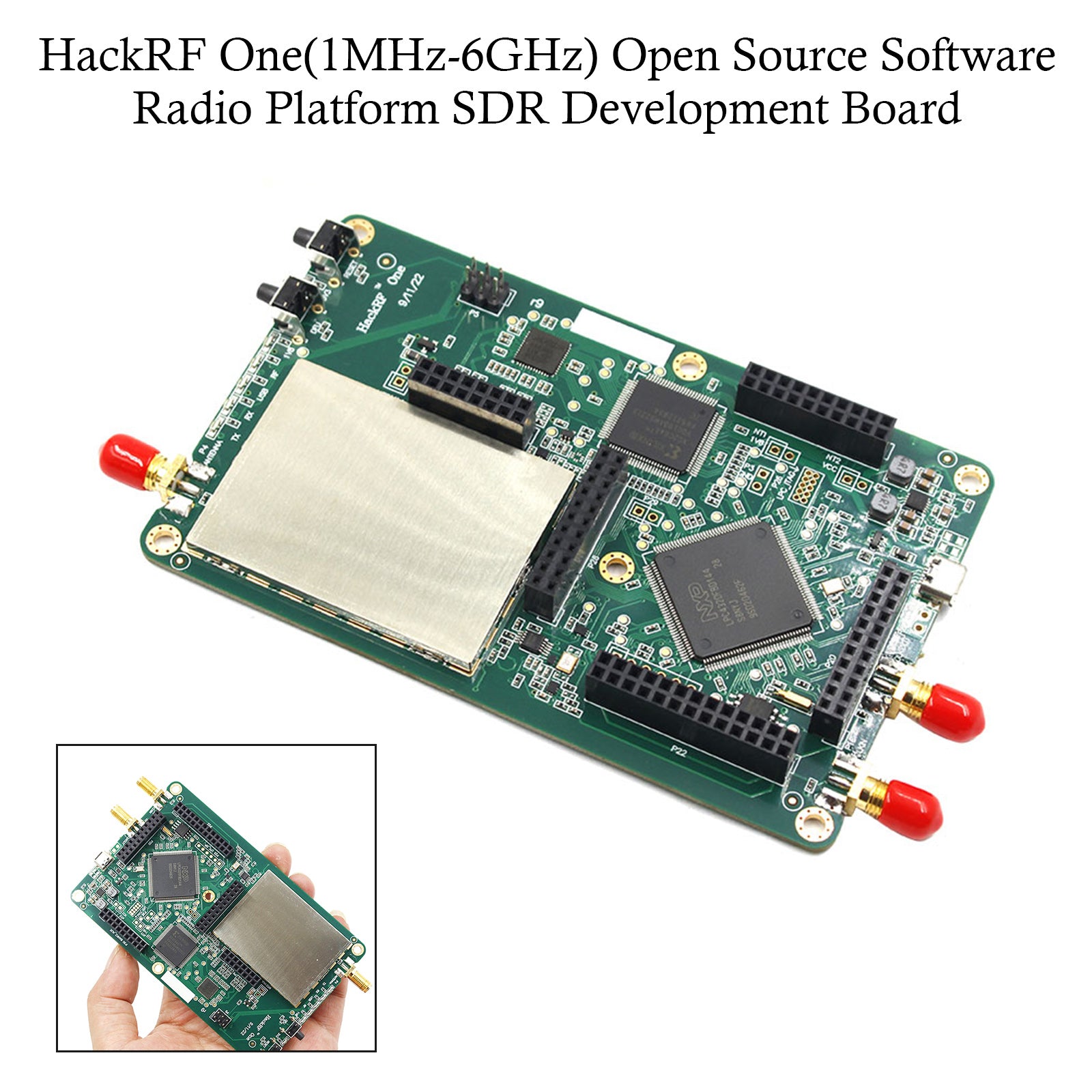1MHz-6GHz HackRF One Open Source Software Radio Platform SDR Development Board