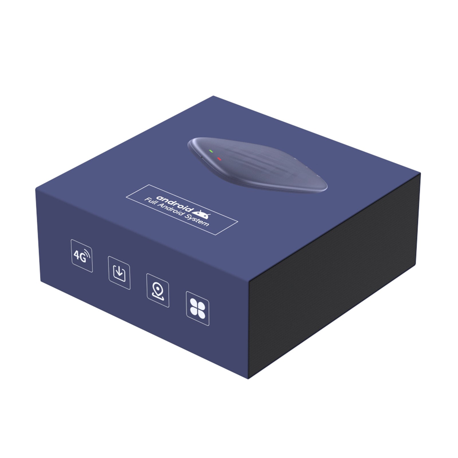 Carlinkit Carplay AI Box Plus Android 13 4+64GB Adaptador Bluetooth Inalámbrico GPS