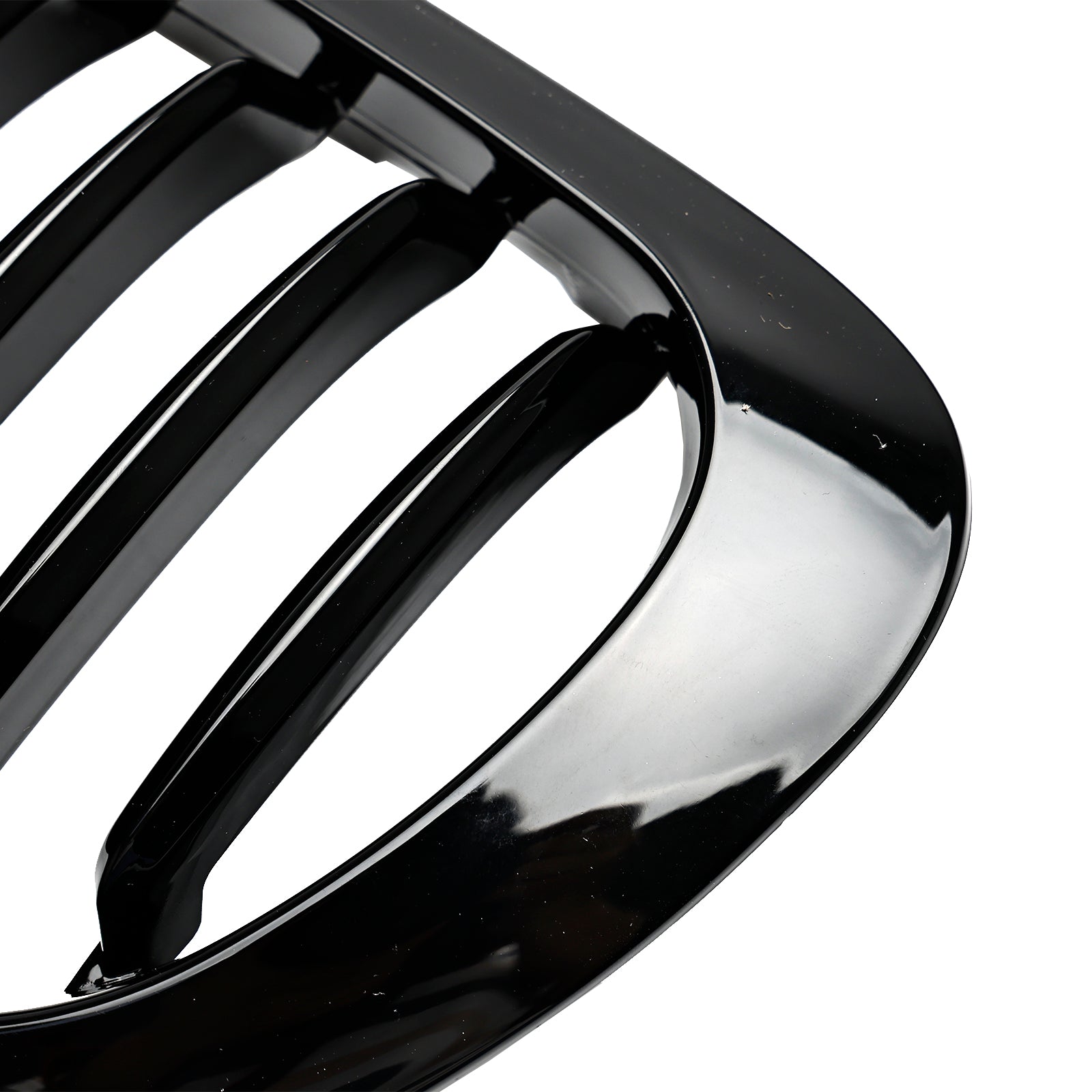 Front Fence Grill Grille ABS Gloss Black Mesh For BMW E46 2D (1999-2002) 3 Series Generic