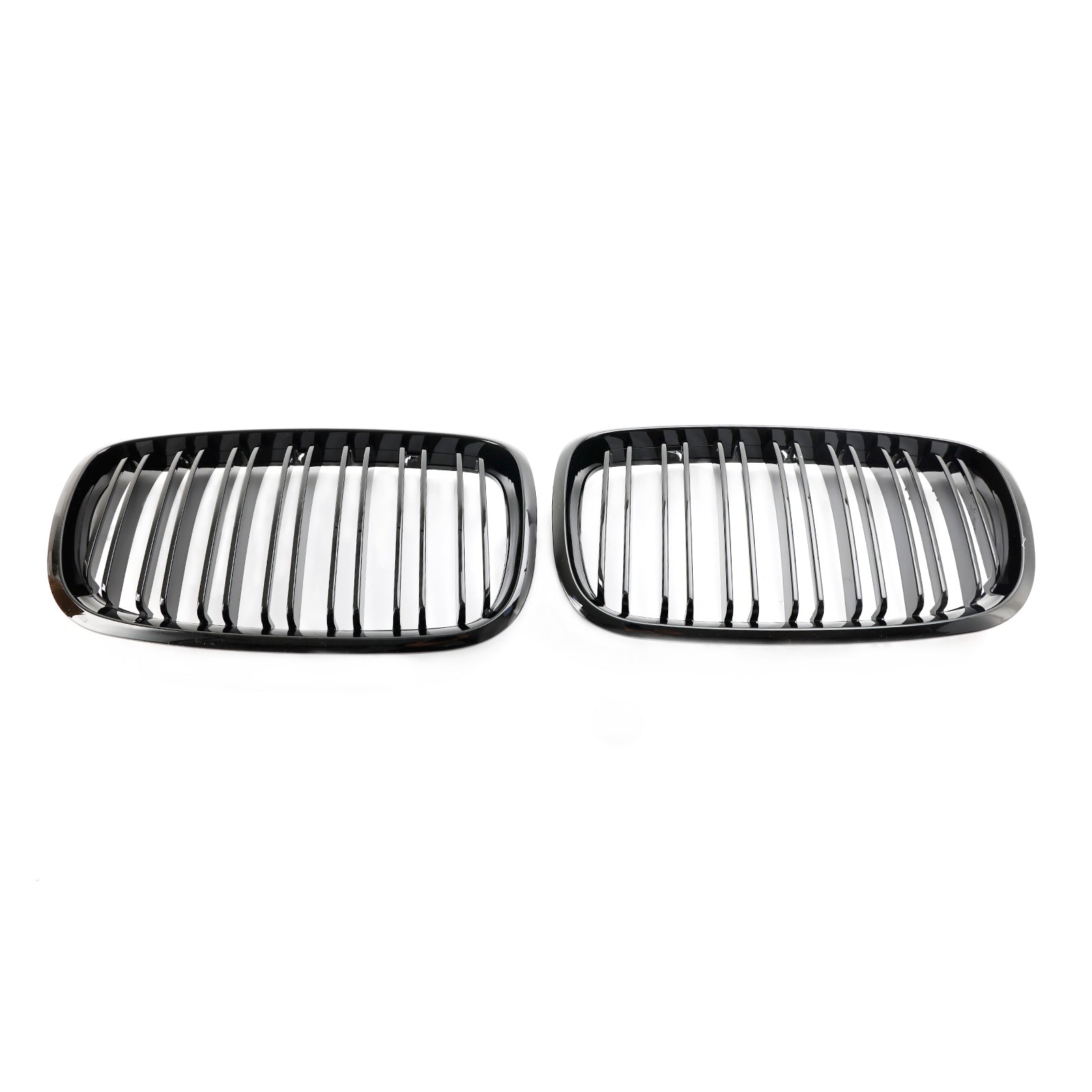 BMW X6 E71 2007-2014 Front Bumper Kidney Grille Grill Gloss Black