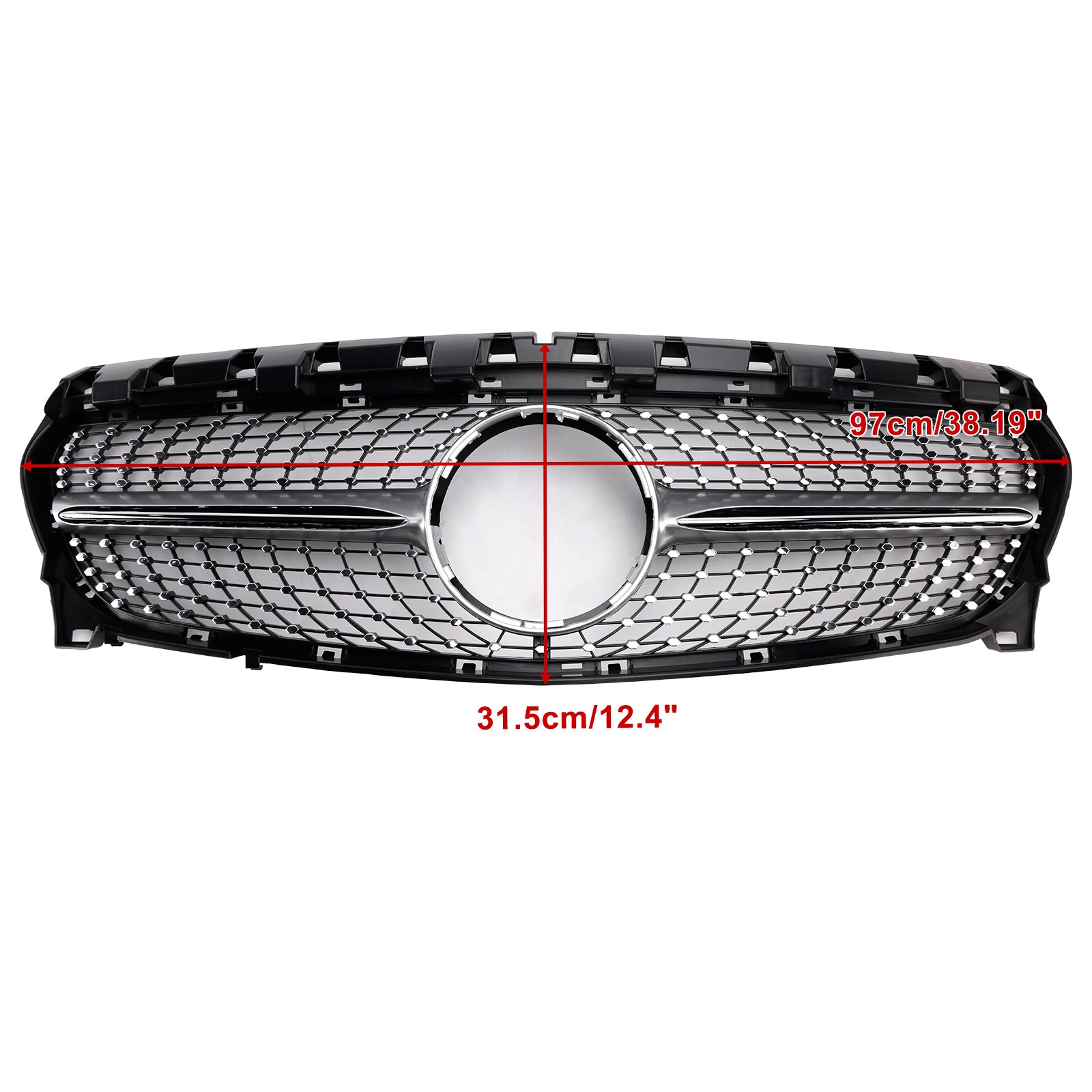 2013-2019 Mercedes-Benz CLA-Class W117 CLA250 Diamond Front Grille Grill