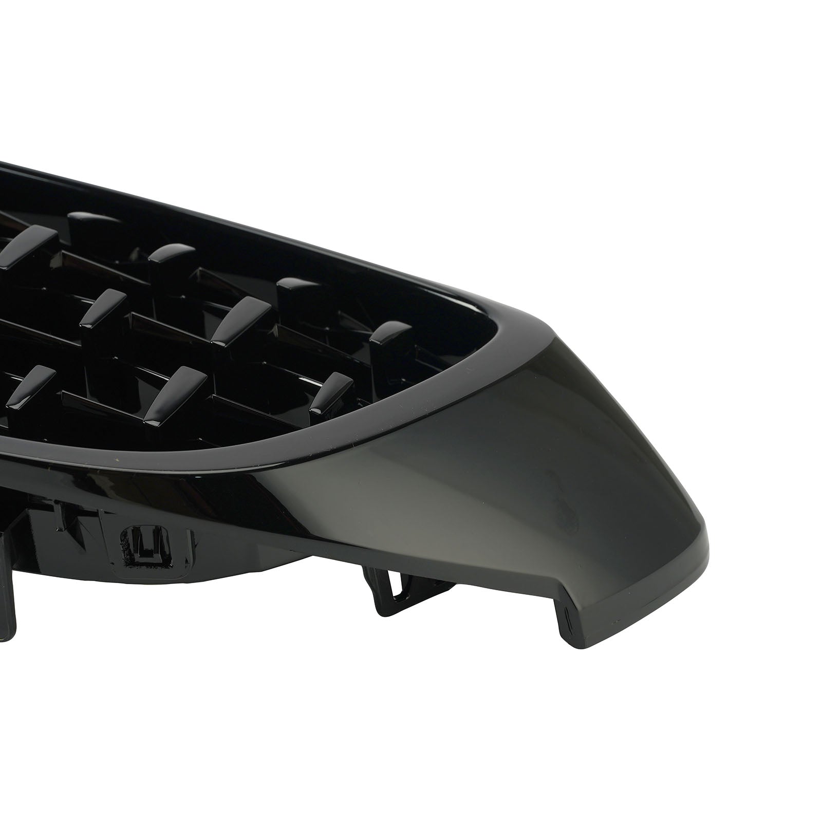Parrilla superior delantera de diamante para BMW 4 Series F32 F33 F36 F82 14-2018 Gloss Black Generic