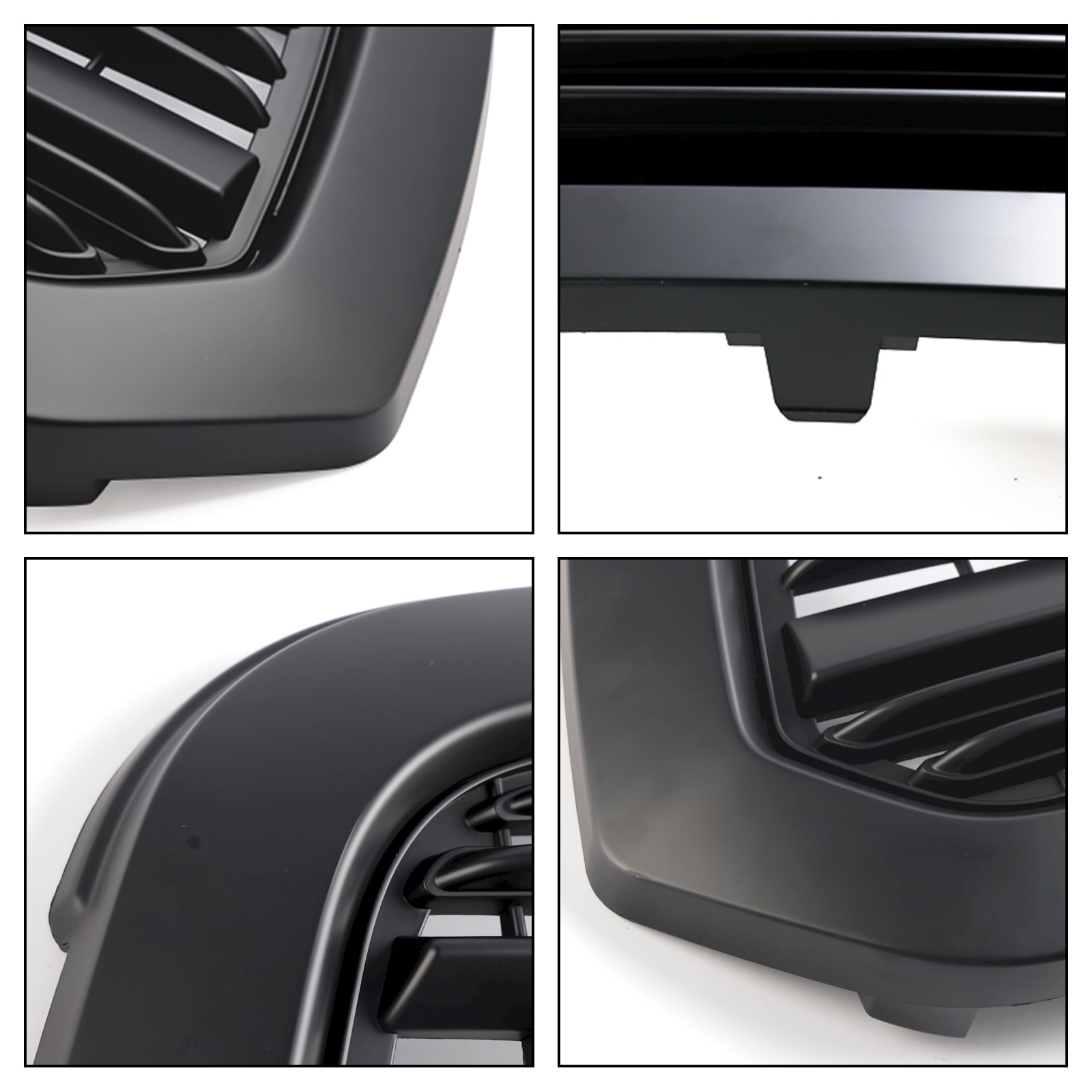 Ram 1500 2013-2018 Grill ABS Honeycomb Bumper Grill Mesh Rebel Style BLK W/Light Generic