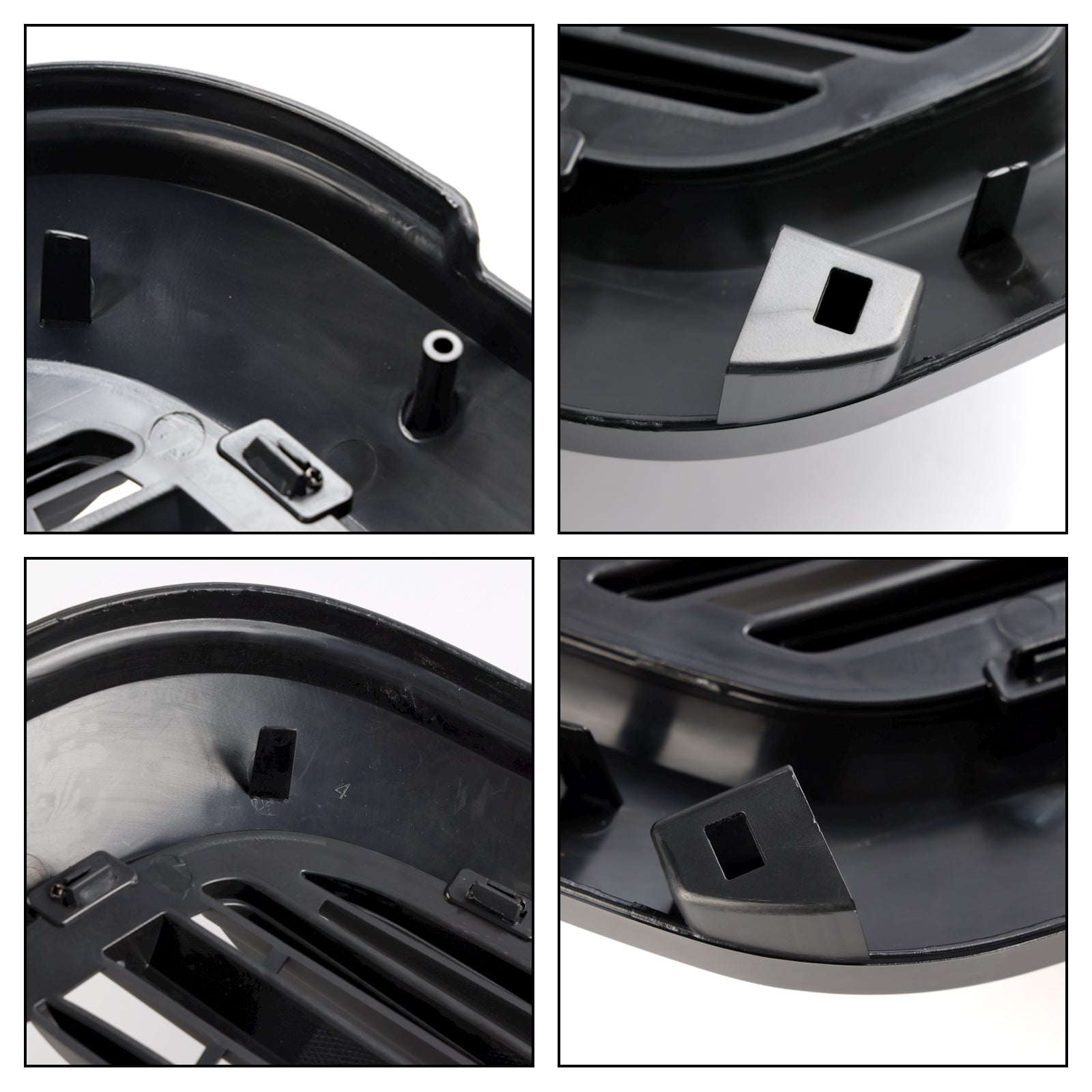 Ram 1500 2013-2018 Grill ABS Honeycomb Bumper Grill Mesh Rebel Style BLK W/Light Generic