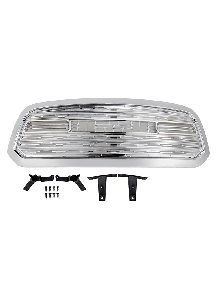 2013-2018 Dodge Ram 1500 LTD Style Front Bumper Grill Grille Chrome