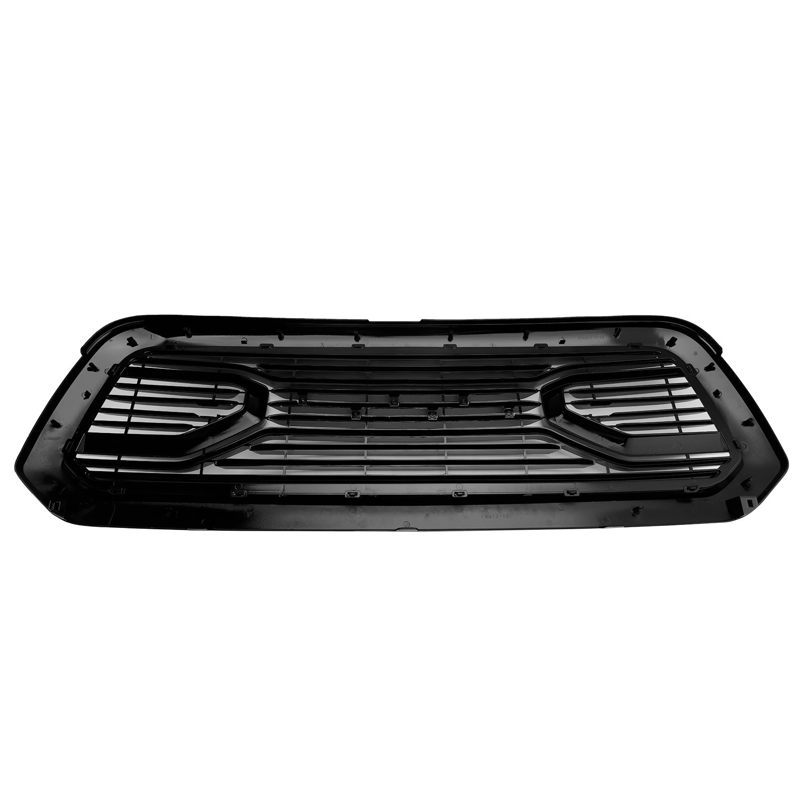 2013-2018 Dodge Ram 1500 Big Horn Style Front Bumper Grill Grille Black