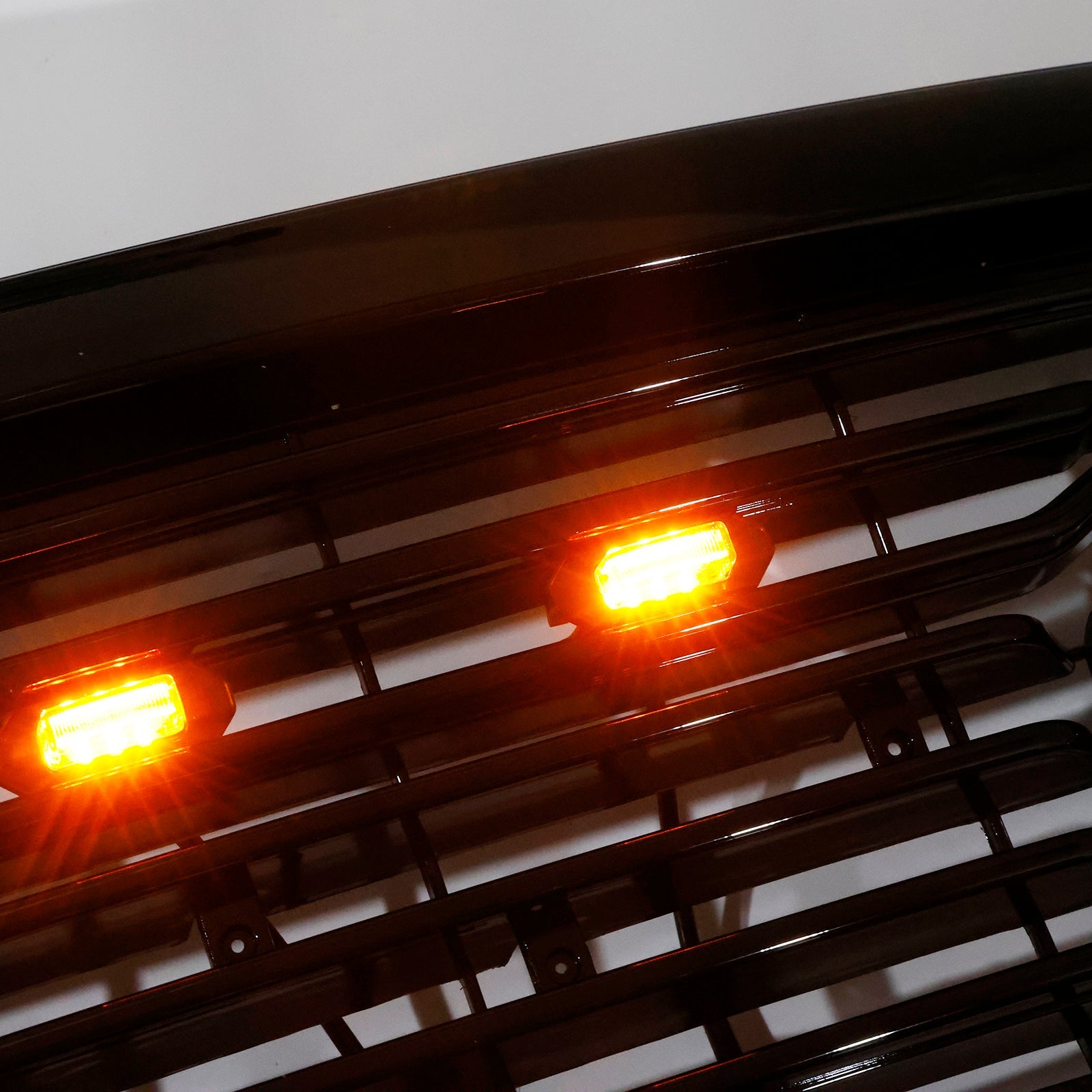 2013-2018 Dodge Ram 1500 Big Horn Style Front Bumper Grill Grille Black