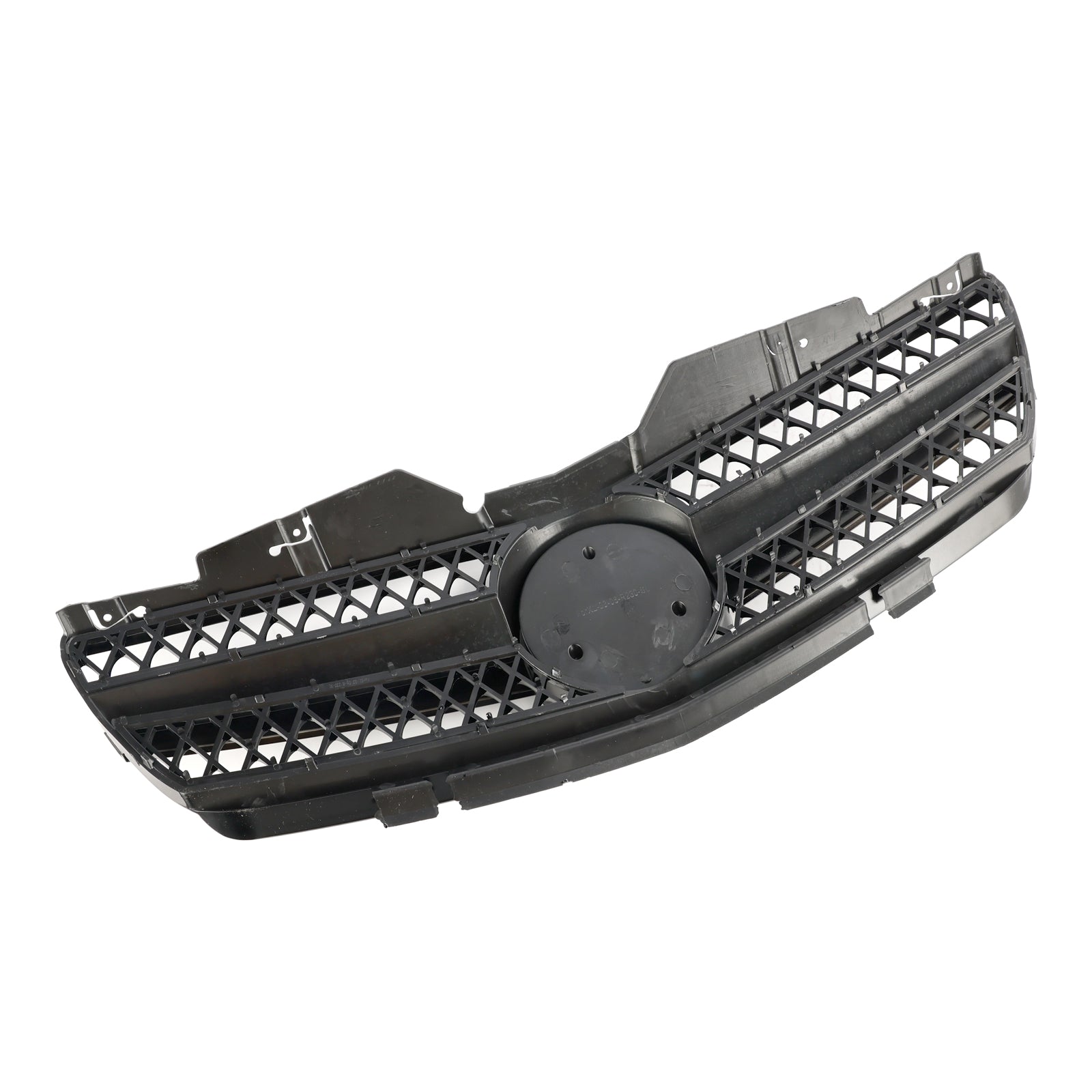 Mercedes R230 SL500 SL600 2003-2006 Front Upper Grille Grill 1 Fin Star Black
