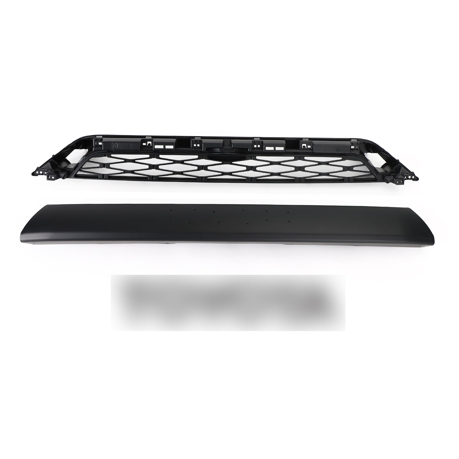 Toyota 4Runner 2020-2024 TRD PRO Black 2 Piece Front Bumper Grille Grill Generic