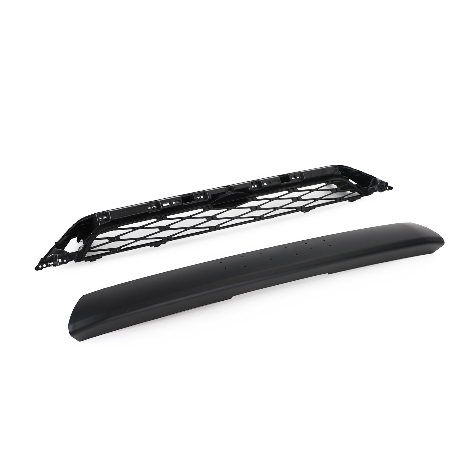 2020-2021-2022-2023-2024 4Runner Toyota TRD PRO Black W/Letter 2 Piece Front Bumper Grille Grill Generic
