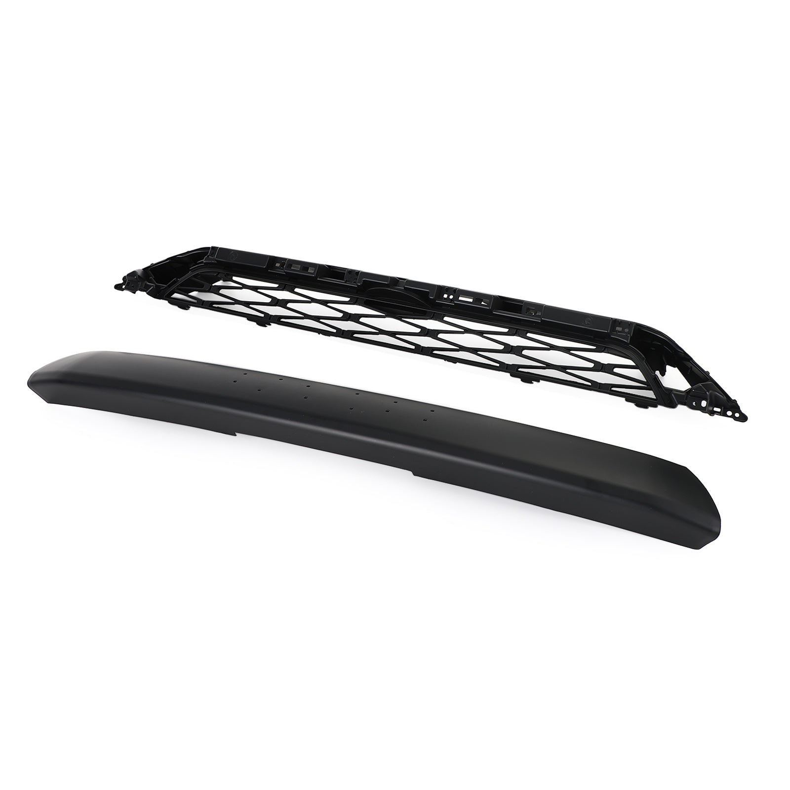 2020-2021-2022-2023-2024 4Runner Toyota TRD PRO Black W/Letter 2 Piece Front Bumper Grille Grill Generic