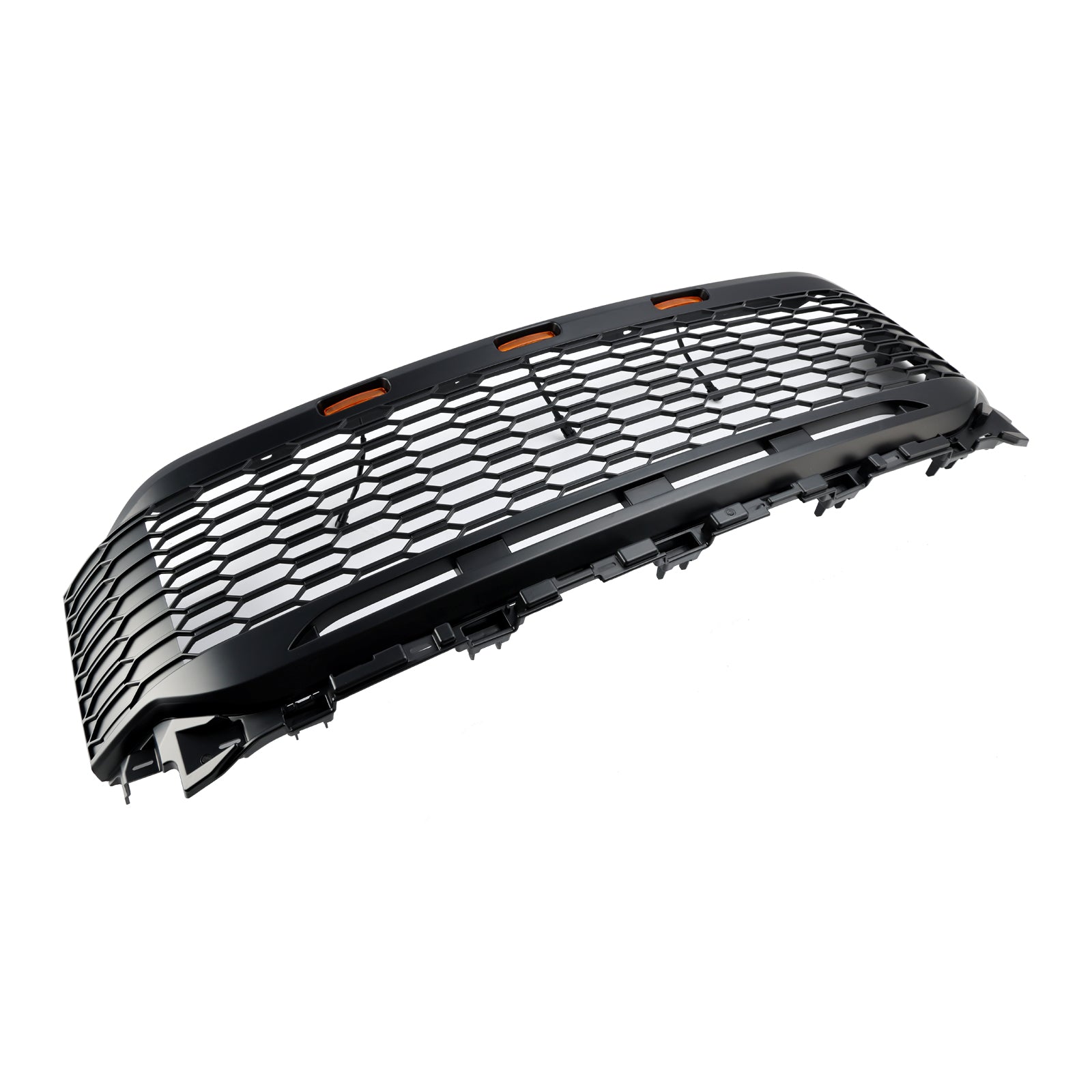 Replacement ABS Front Bumper Grill Grille Fit Ford F150 2021-2023 Raptor W/ LED Without Camera Housing