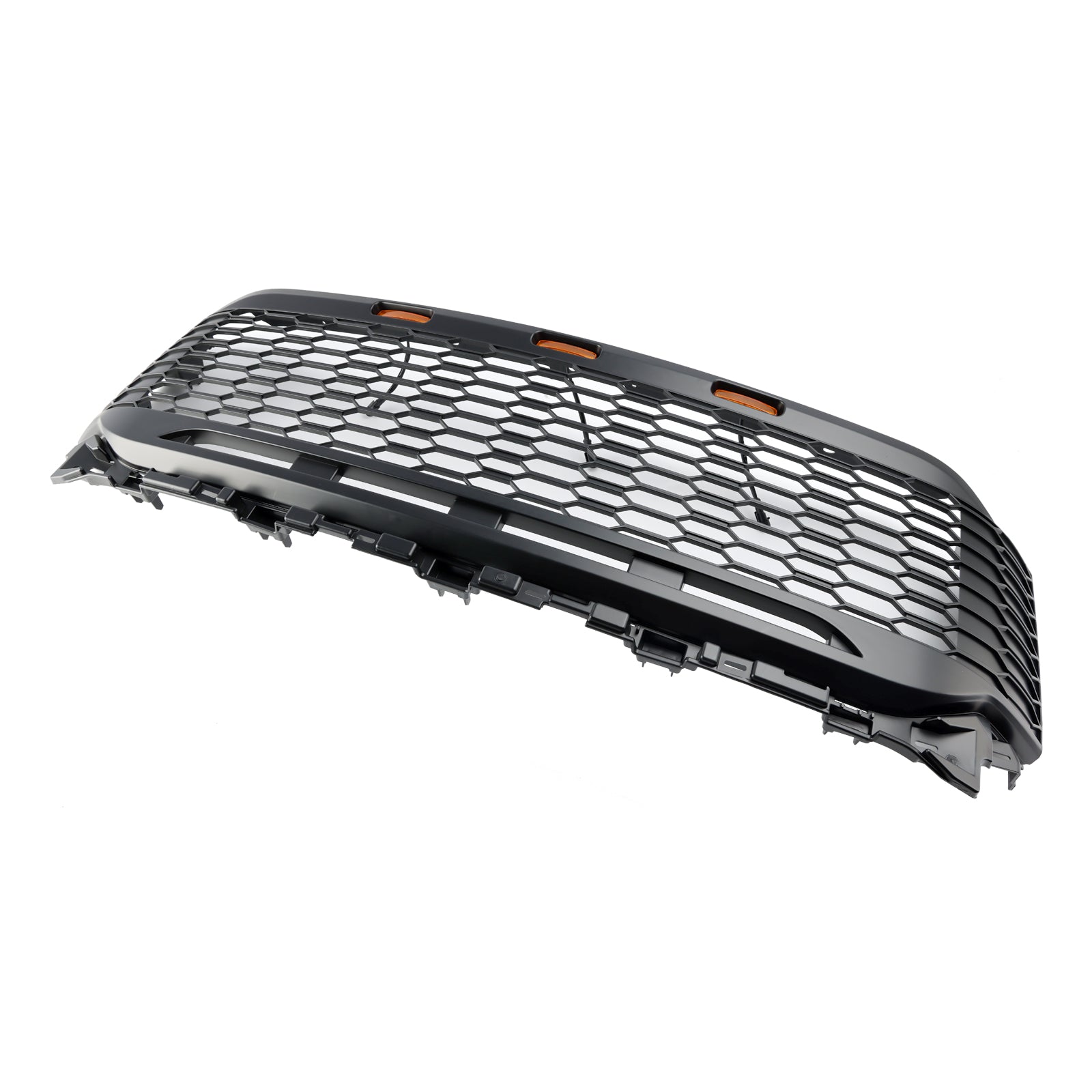 Replacement ABS Front Bumper Grill Grille Fit Ford F150 2021-2023 Raptor W/ LED Without Camera Housing