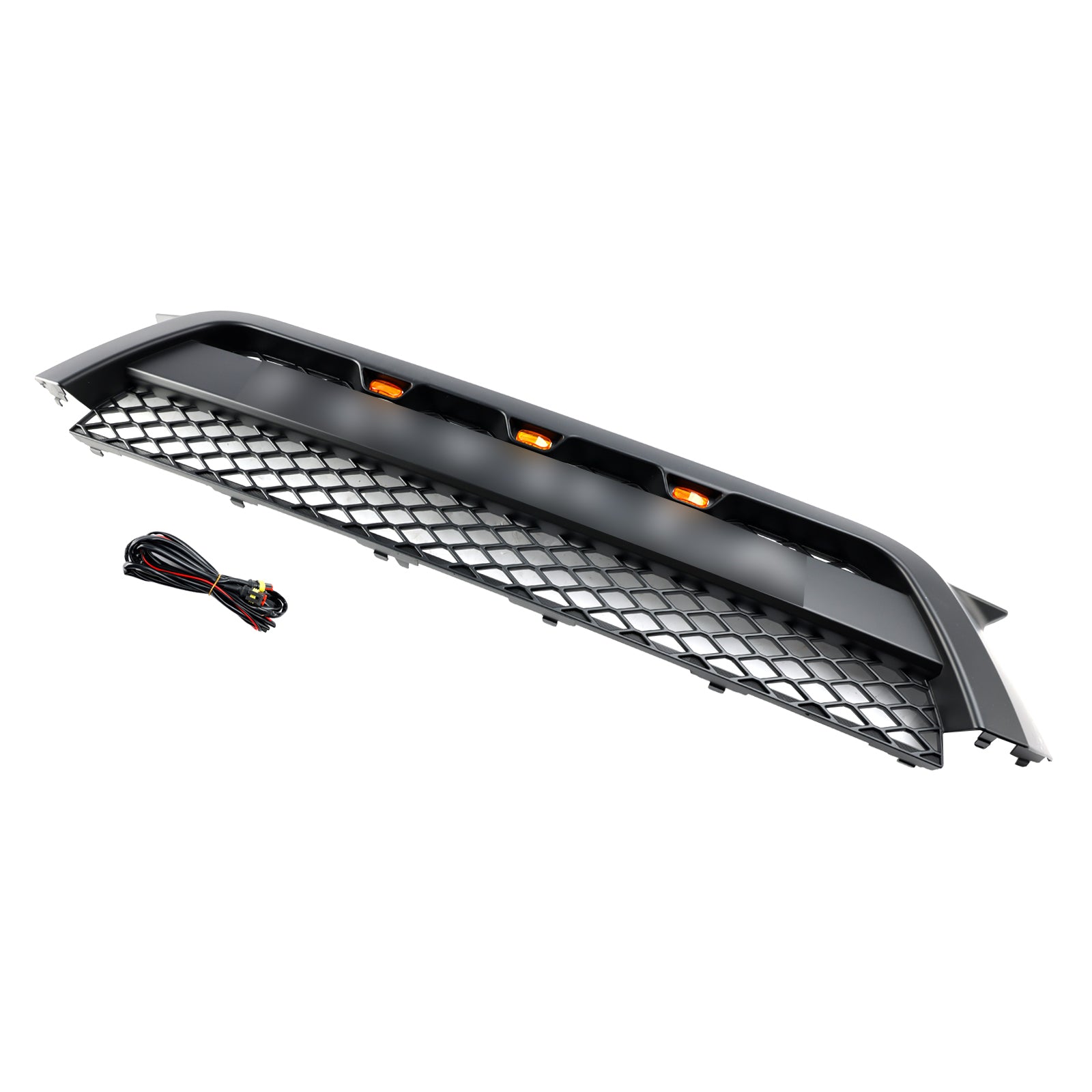 2010-2013 4Runner TO1200367 Matte Black W/Letter TRD Pro Style Front Bumper Grille Grill Generic