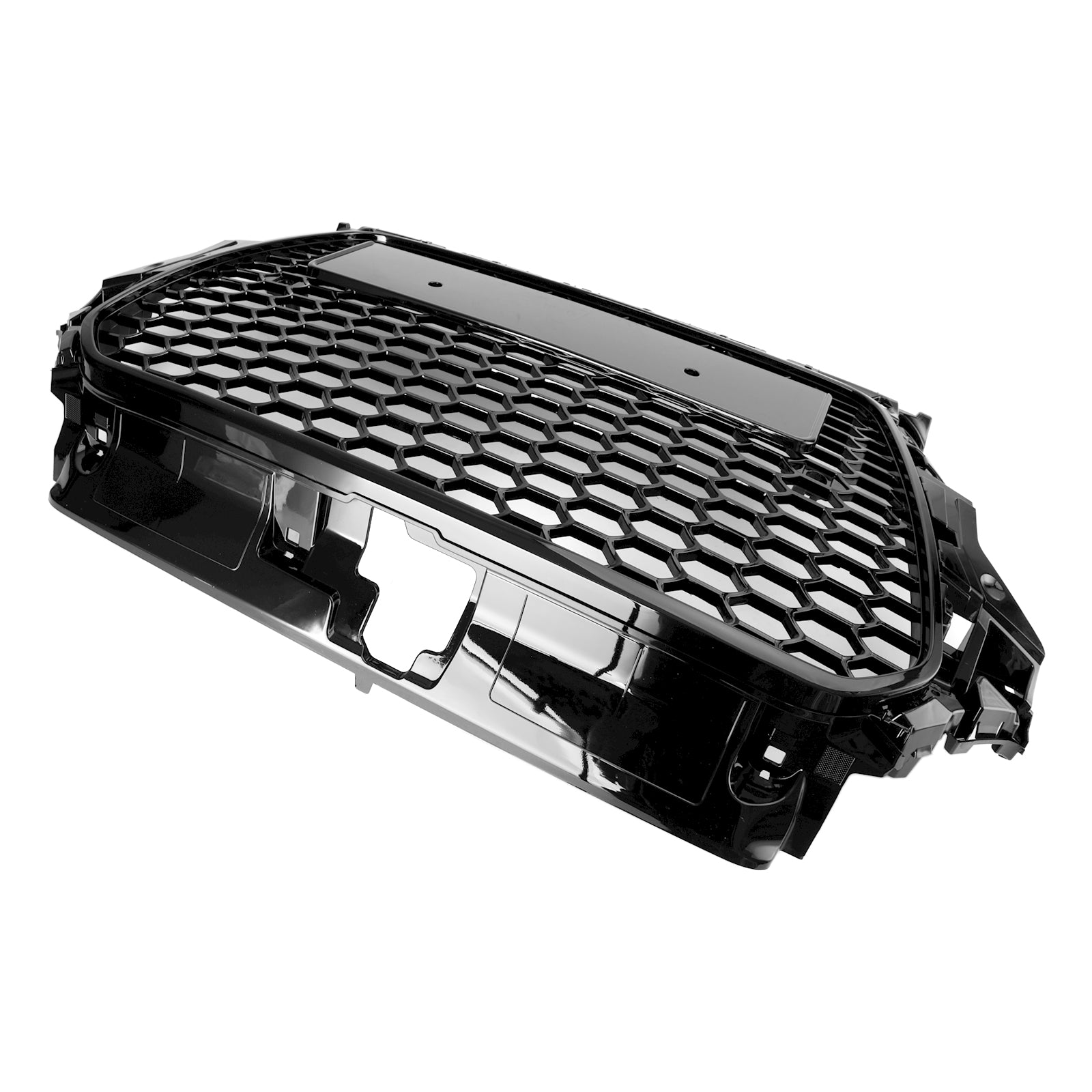 2013-2016 Audi A3 S3 RS3 Style Front Hood Henycomb Bumper Grille Grill Black