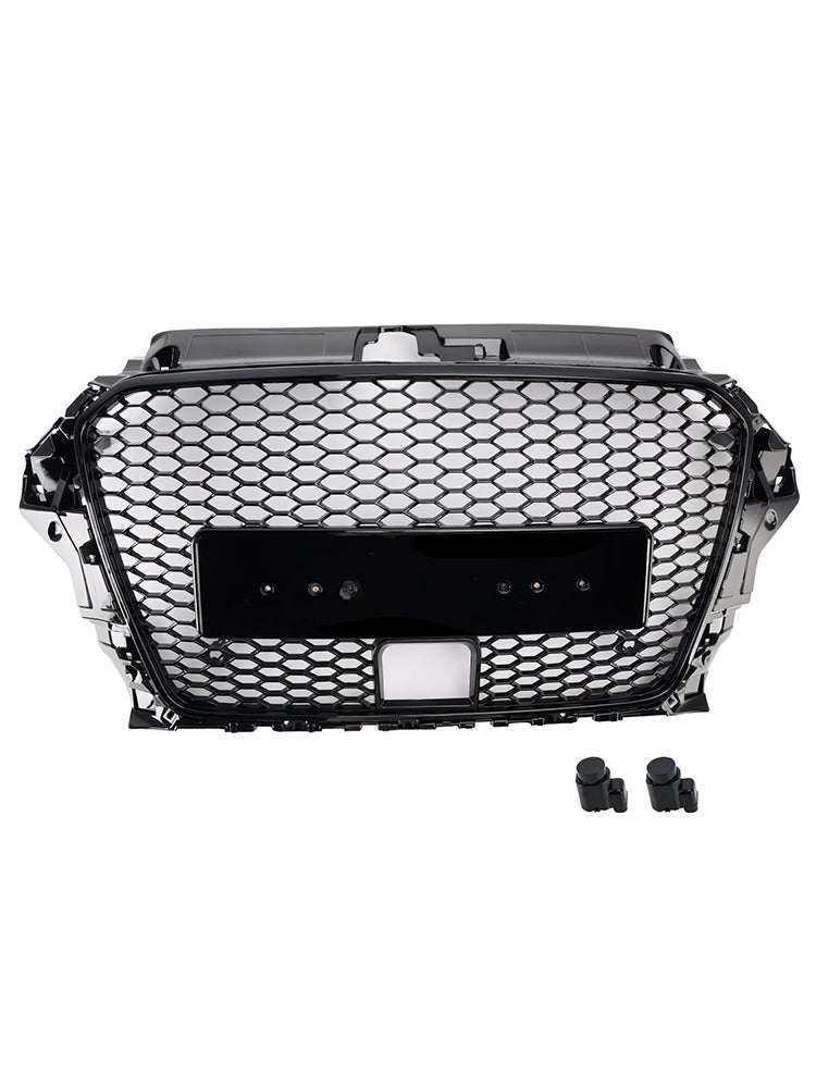 2013-2016 Audi A3 8V1 / Sline / S3 With ACC RS3 Style Front Bumper Grill Grille