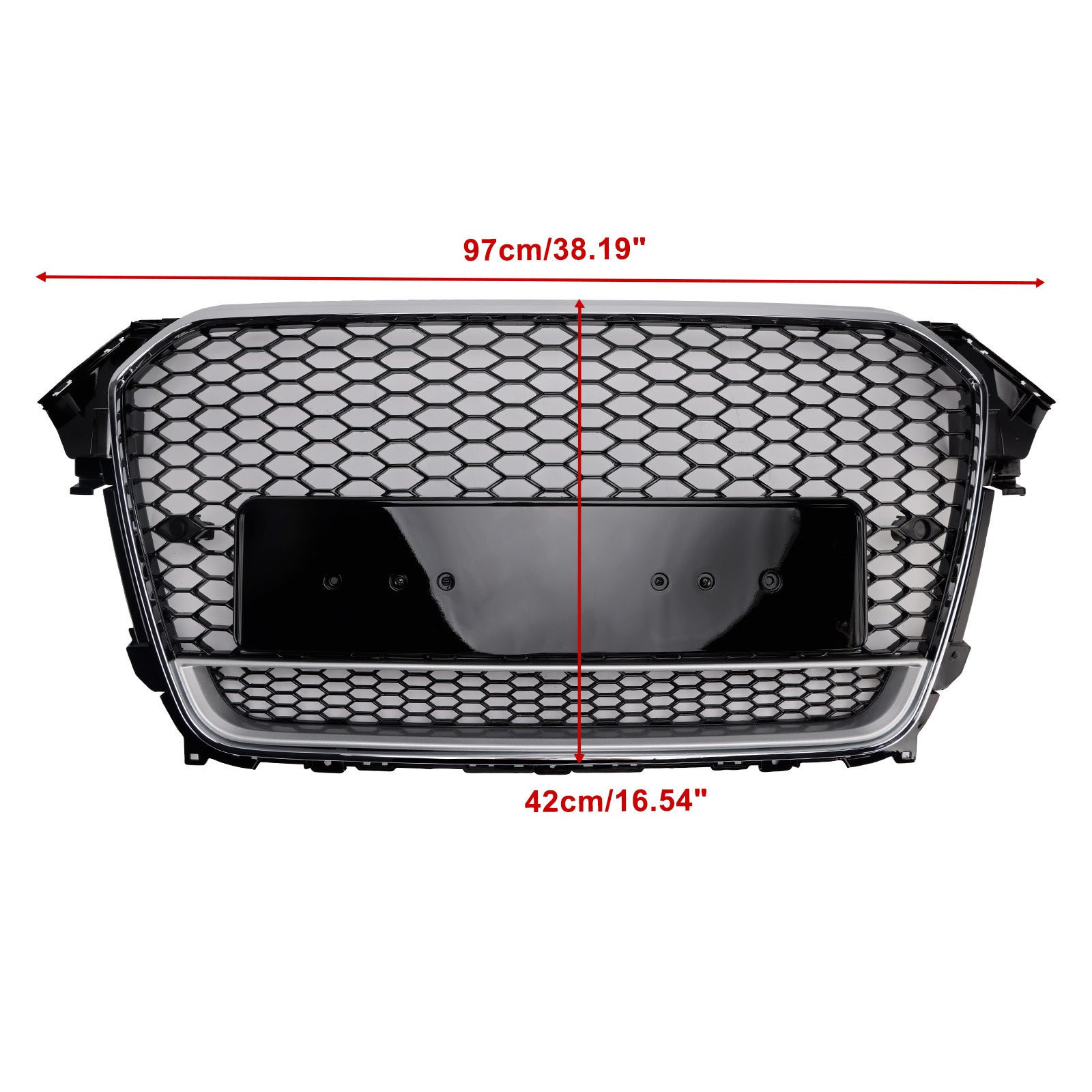 2013-2016 Audi A4 S4 B8.5 w/ Quattro RS4 Style Front Bumper Grille Grill