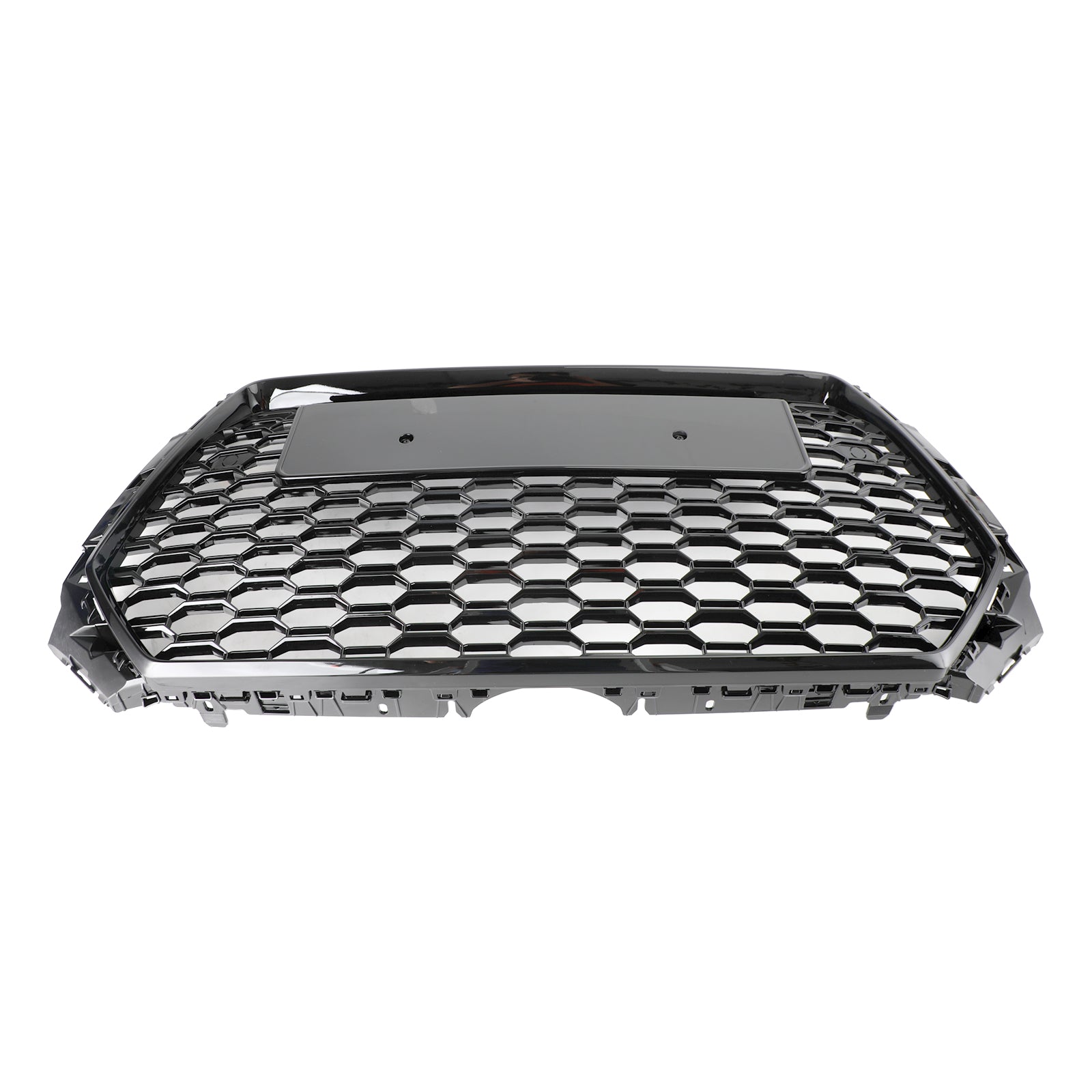 16-19 Audi A4/S4 Black Honeycomb RS4 Style Mesh Hex Grill Replacement Generic