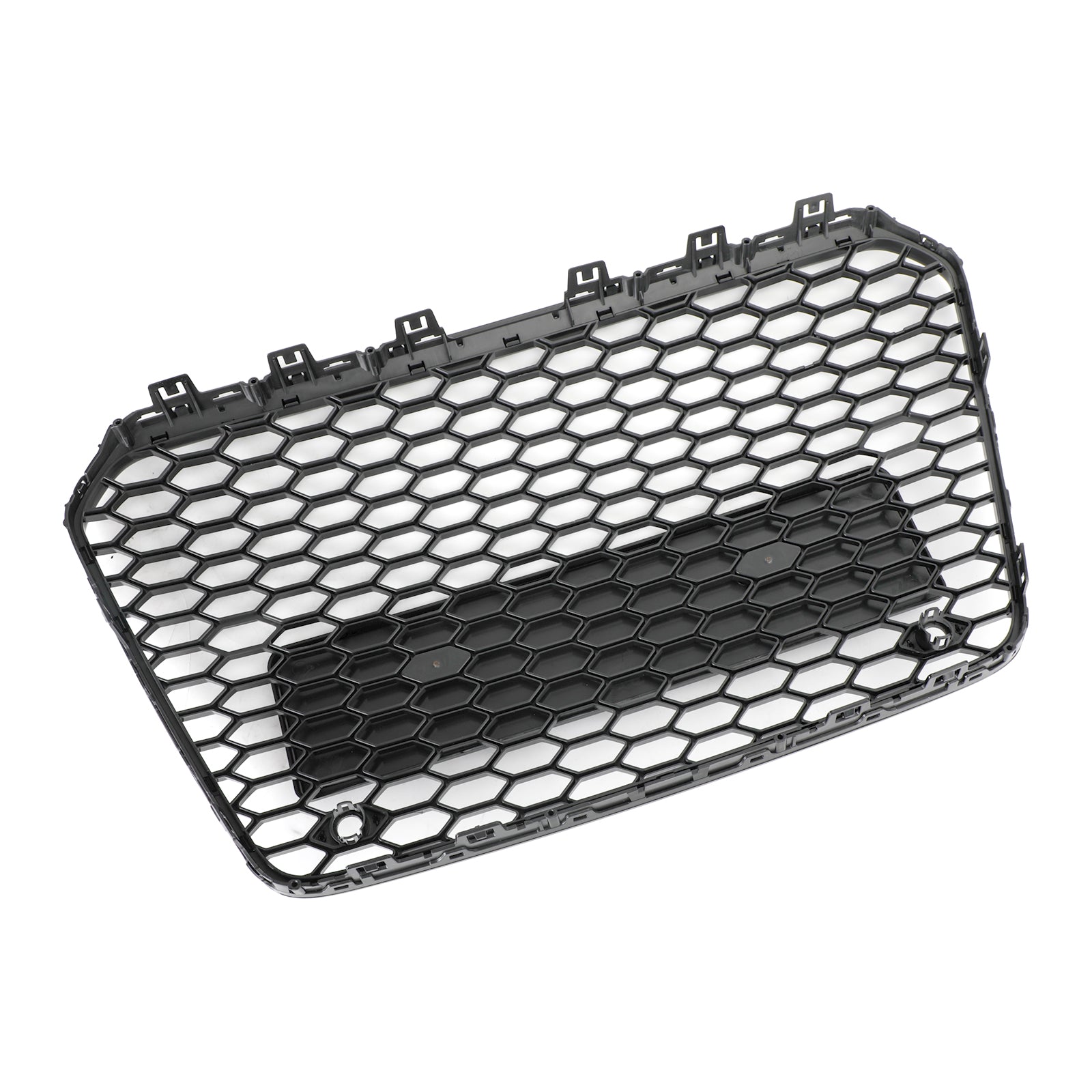 13-16 Audi A5 S5 B8.5 Grill Replacement RS5 Style Honeycomb Hex Mesh Front Bumper Grill Generic