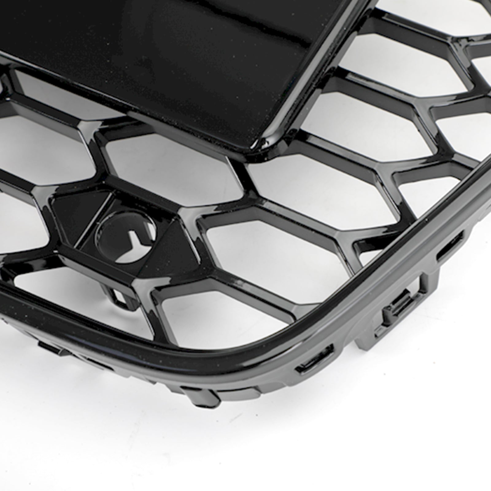 2013 2014 2015 2016 Audi A5 S5 B8.5 Honeycomb RS5 Style Hex Mesh Front Bumper Grille Generic