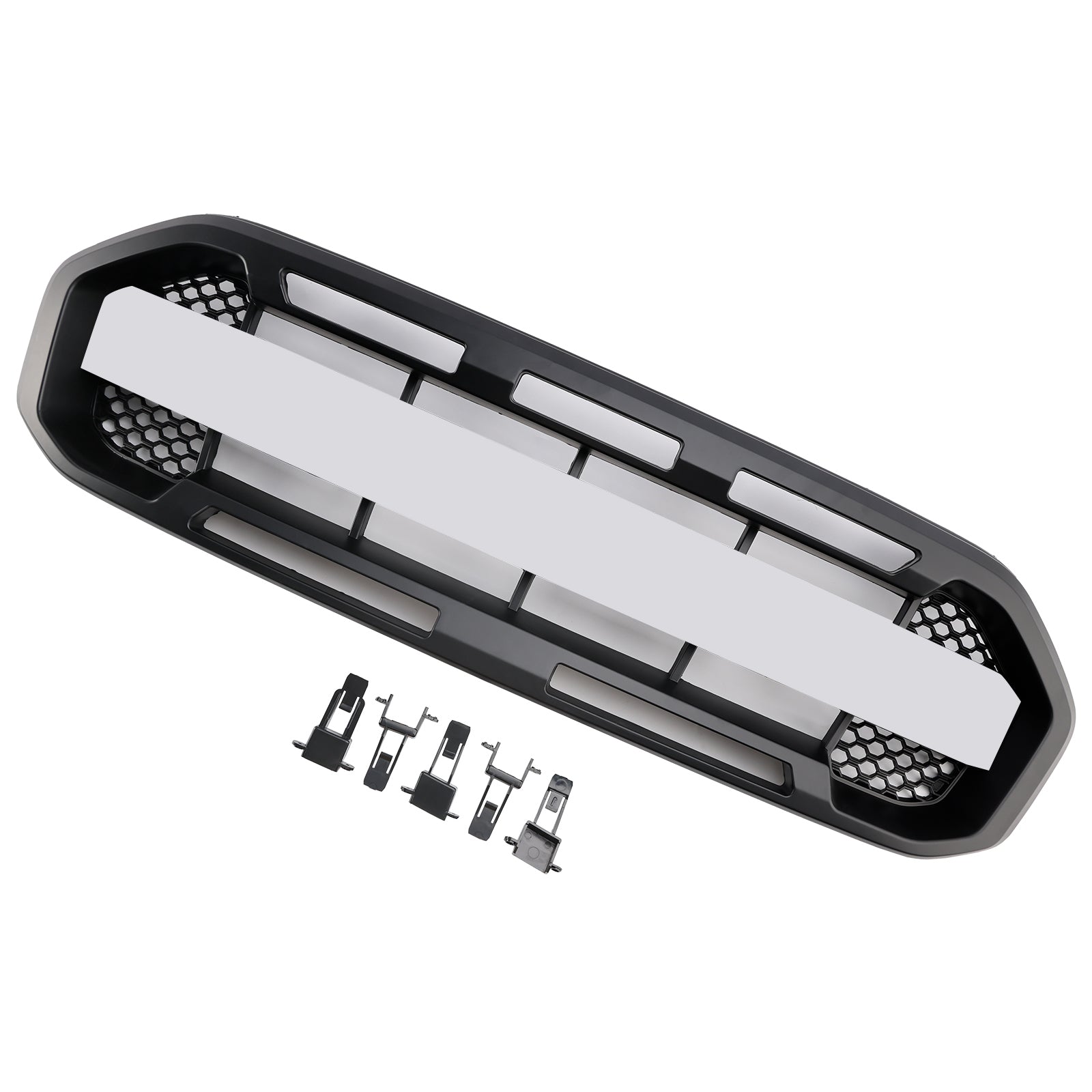 Ford Ranger 2019-2023 Black Raptor Style Front Bumper Grill Grille