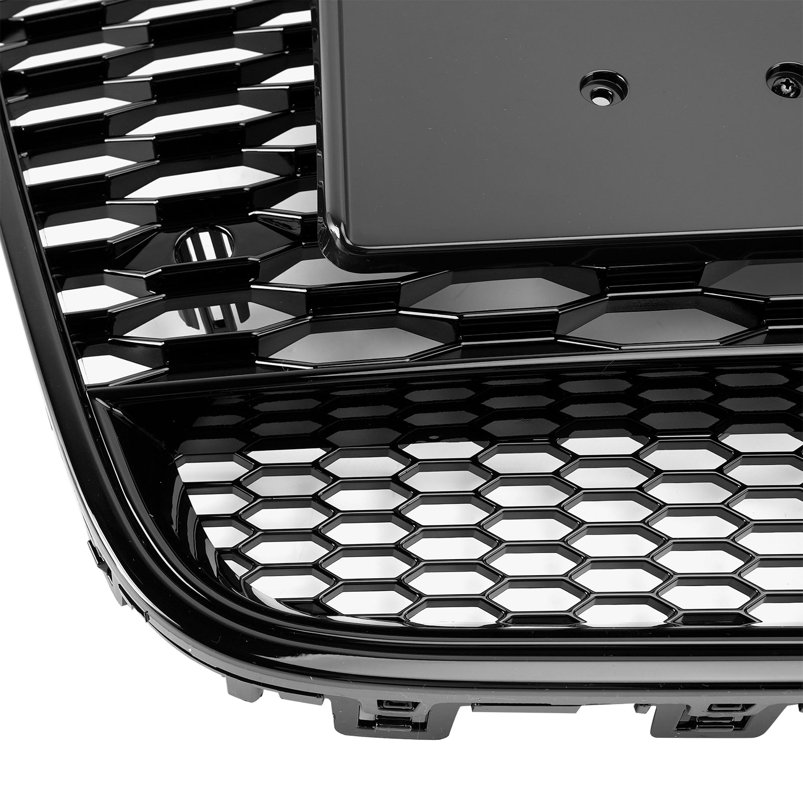 RS6 Style Front Mesh Honeycomb Grill Grille Fit Audi A6 S6 C7 2012-2015