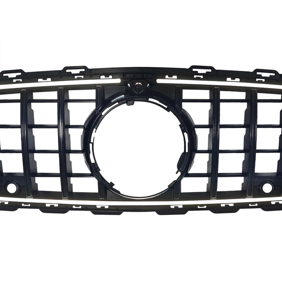 2022-2026 Fit Mercedes Benz W206 W/Camera GTR-Style Front Bumper Grille Grill